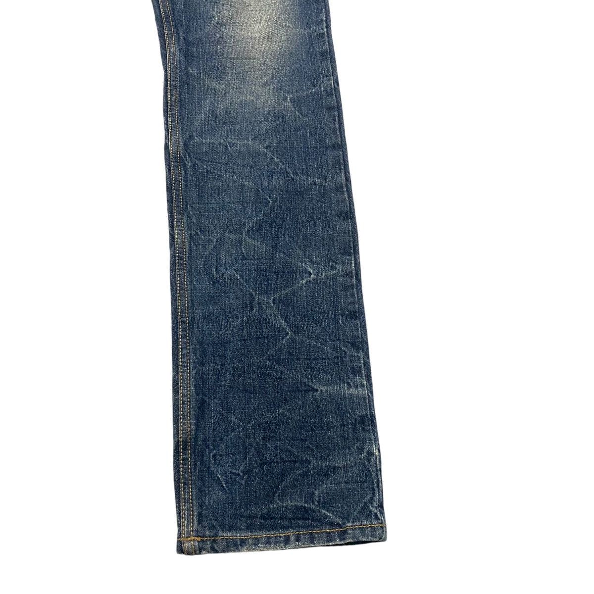 Le Grande Bleu (L.G.B.) Gennaro Denim Studded Distressed Skinny Jeans Size US 30 / EU 46 - 9 Thumbnail