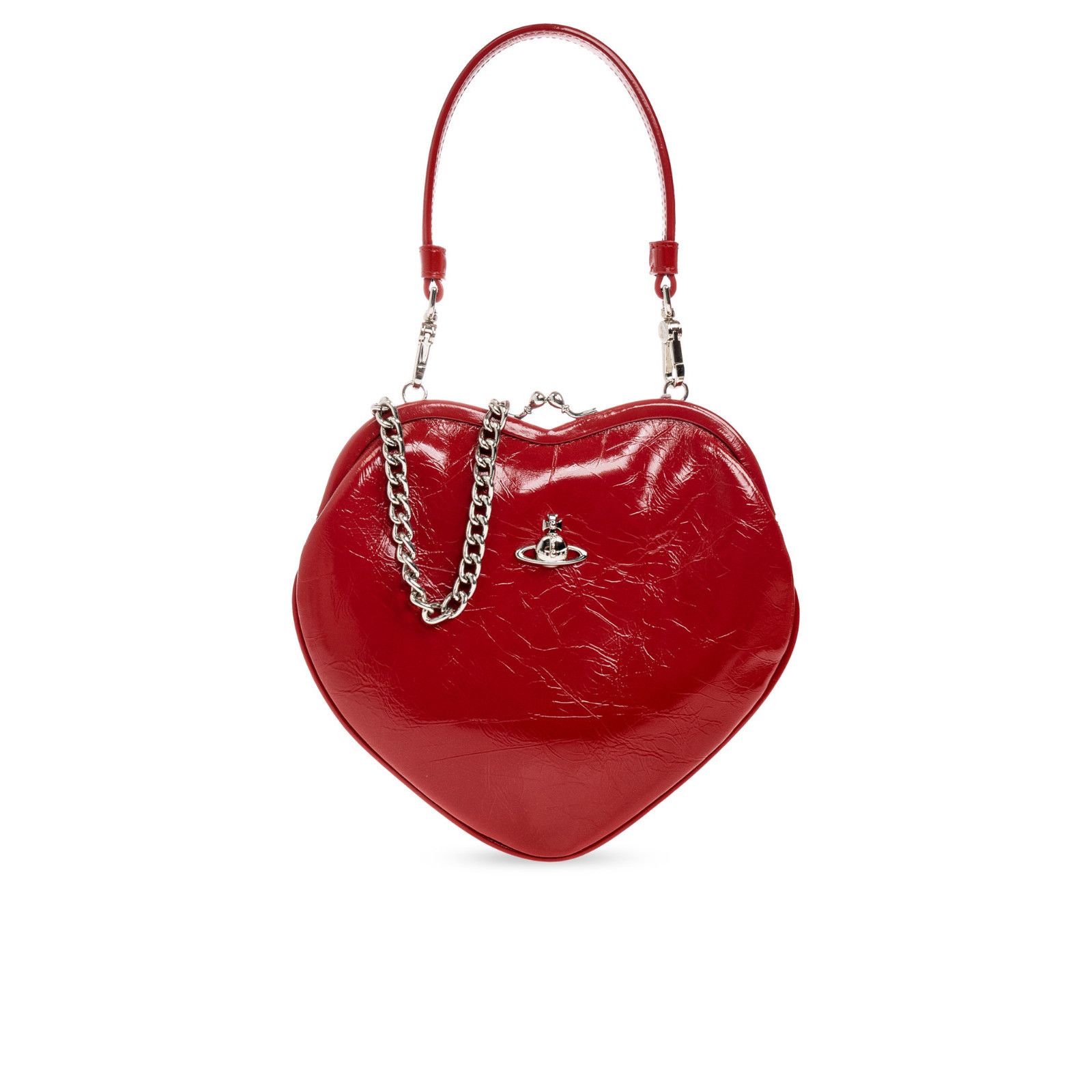 Vivienne Westwood VIVIENNE WESTWOOD Red Belle Heart Top Handle Bag New & Authe Size ONE SIZE - 1 Thumbnail
