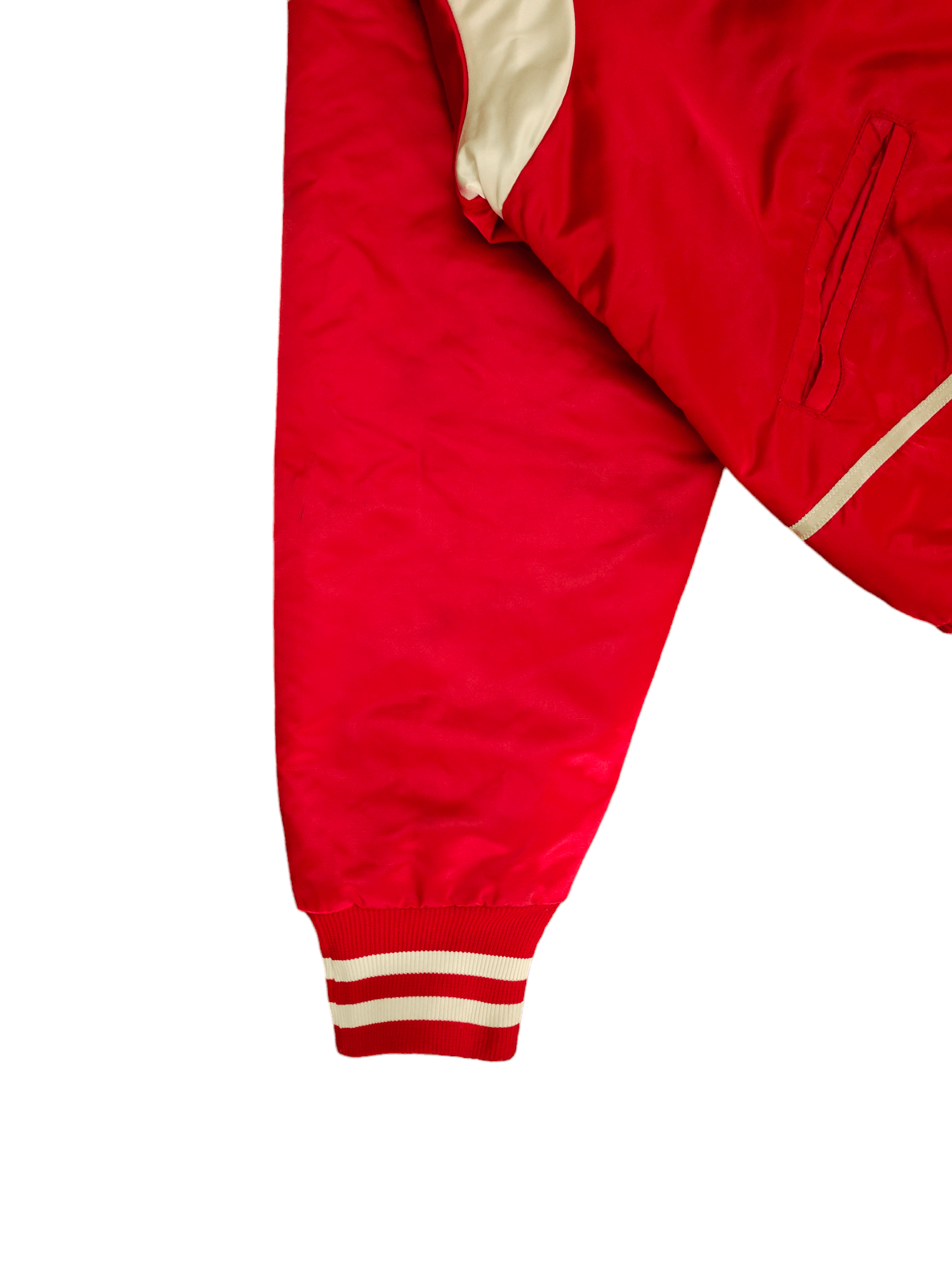 MLB 1980s Cincinnati Reds Baseball Team Mlb Nylon Satin Jacket Size US L / EU 52-54 / 3 - 9 Thumbnail