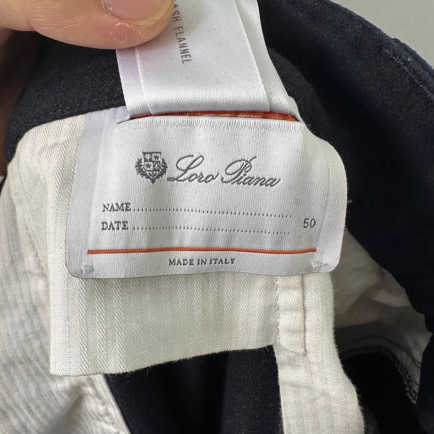 Loro Piana Loro Piana Wool Tailored Trousers Size 50 Size US 34 / EU 50 - 3 Thumbnail