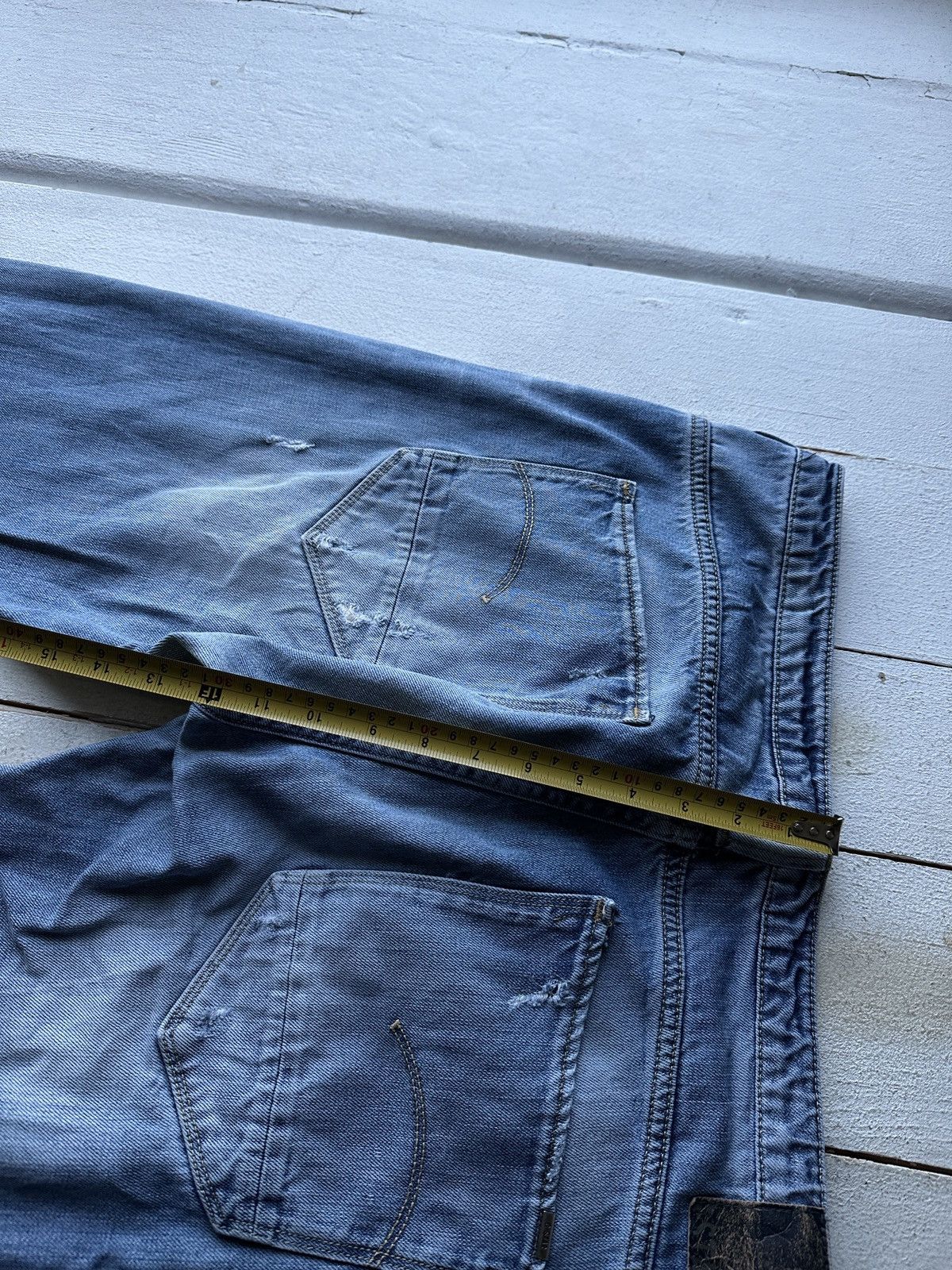 G-Star VNTG🚨96 G STAR RAW Jeans AVANT GARDE Washed Denim y2k 3301 Size 36" / US 14 / IT 50 - 15 Thumbnail
