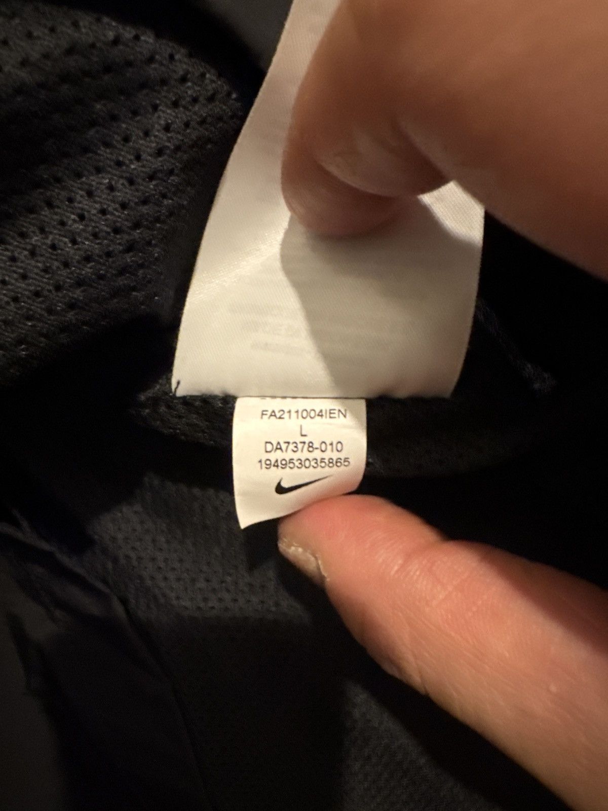 Nike Nike Water Repellent Anorak Size US L / EU 52-54 / 3 - 10 Thumbnail