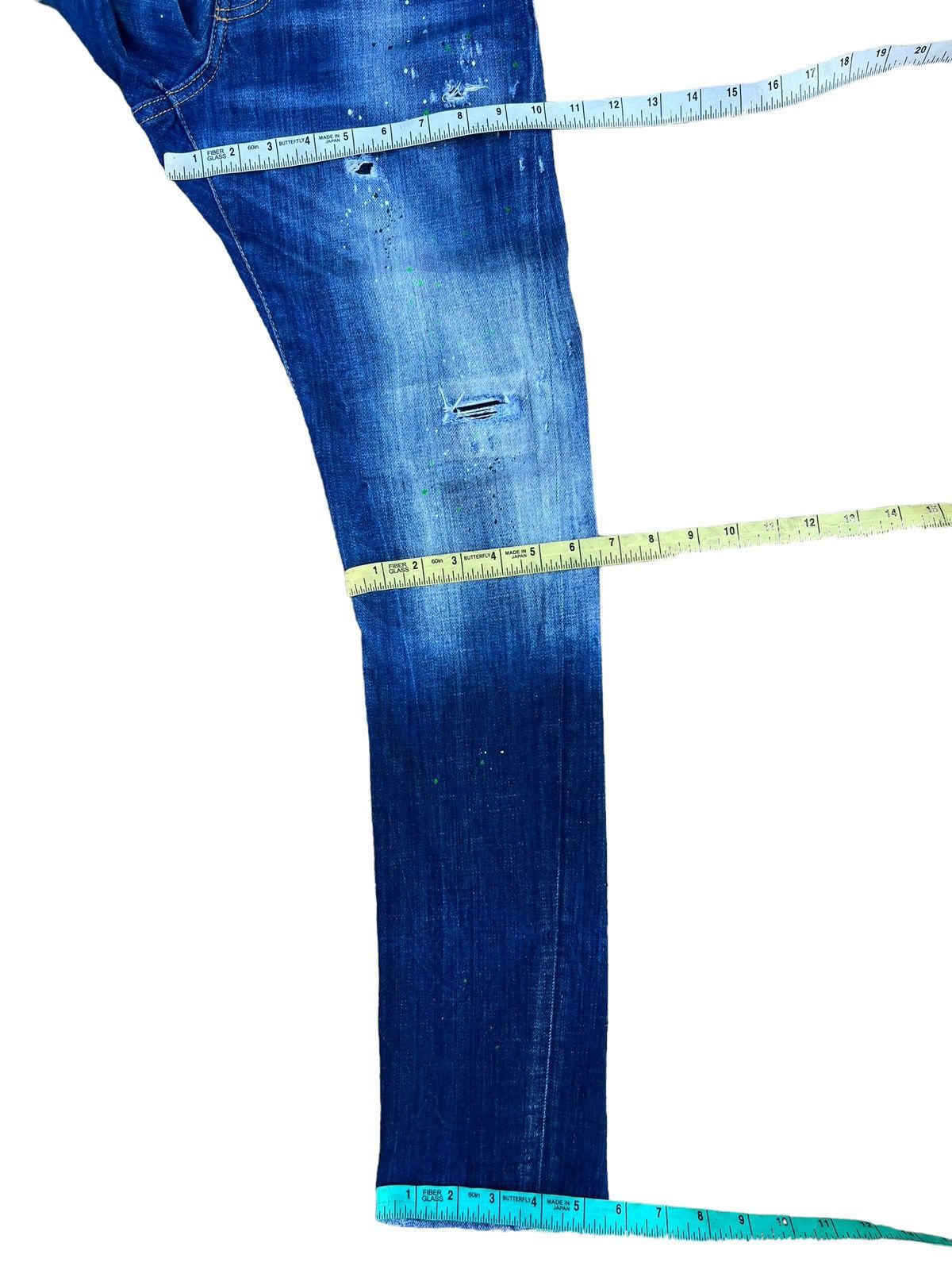 Dsquared2 Dsquared2 Distressed Denim Jeans Slim Fit Size US 29 - 3 Thumbnail