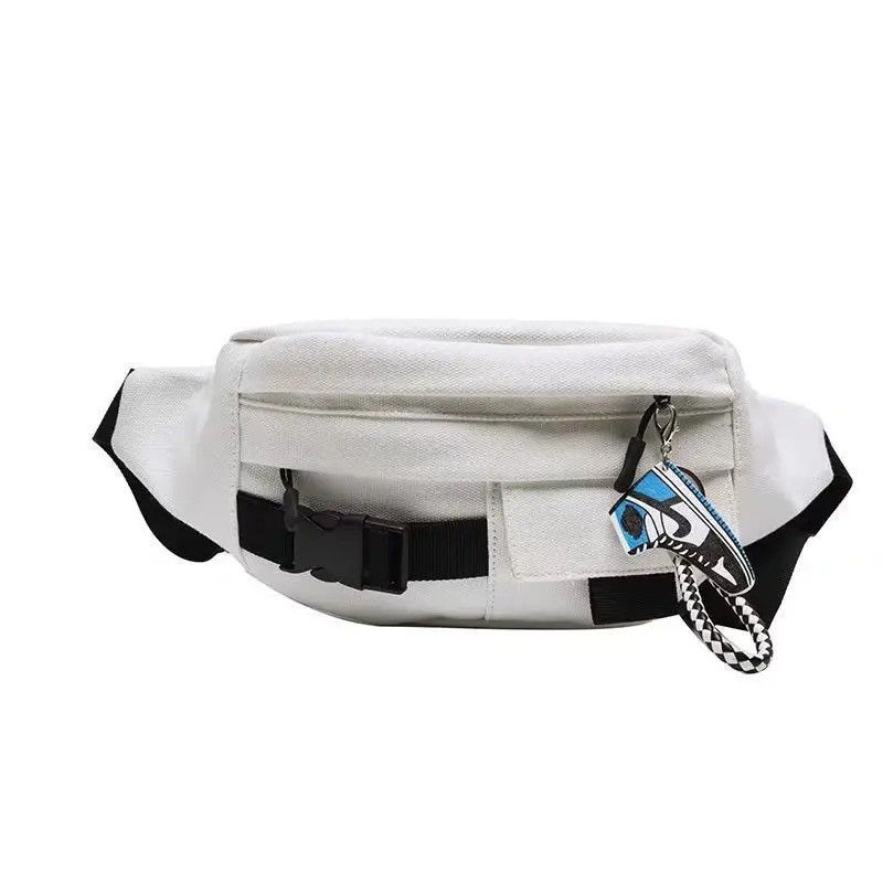 Other Waist Shoulder Bag Casual Canvas Harajuku Fanny Pack Size ONE SIZE - 6 Thumbnail