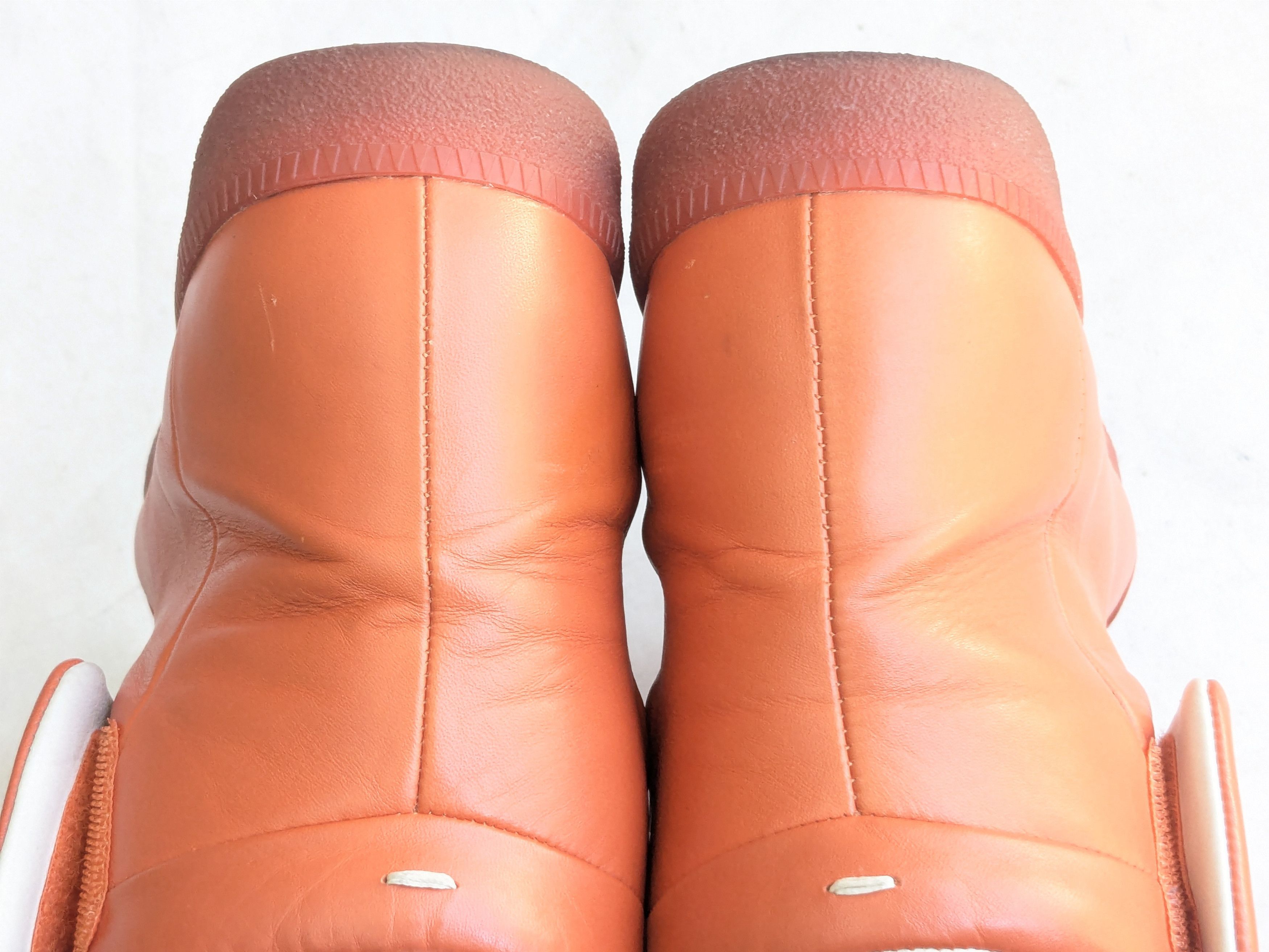 Maison Margiela Maison Margiela Future Orange High Tops 10 43 Size US 10 / EU 43 - 14 Thumbnail