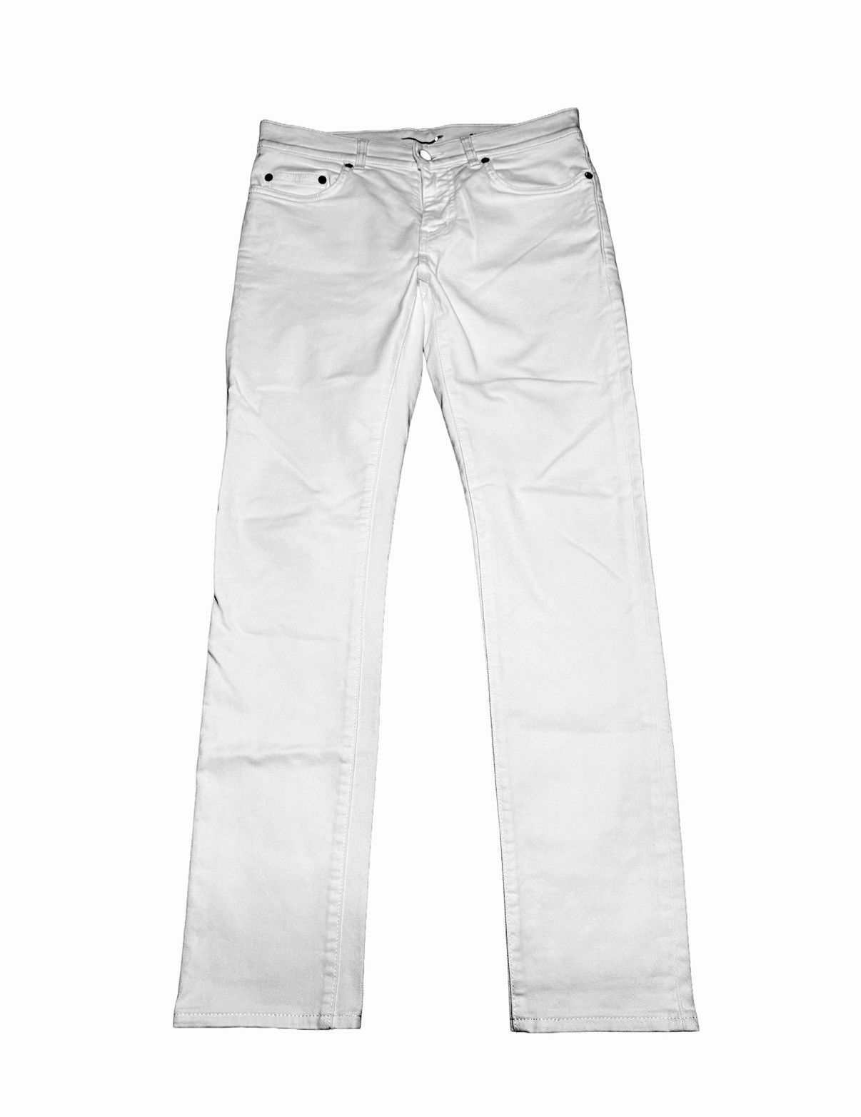Saint Laurent White Jeans | Grailed