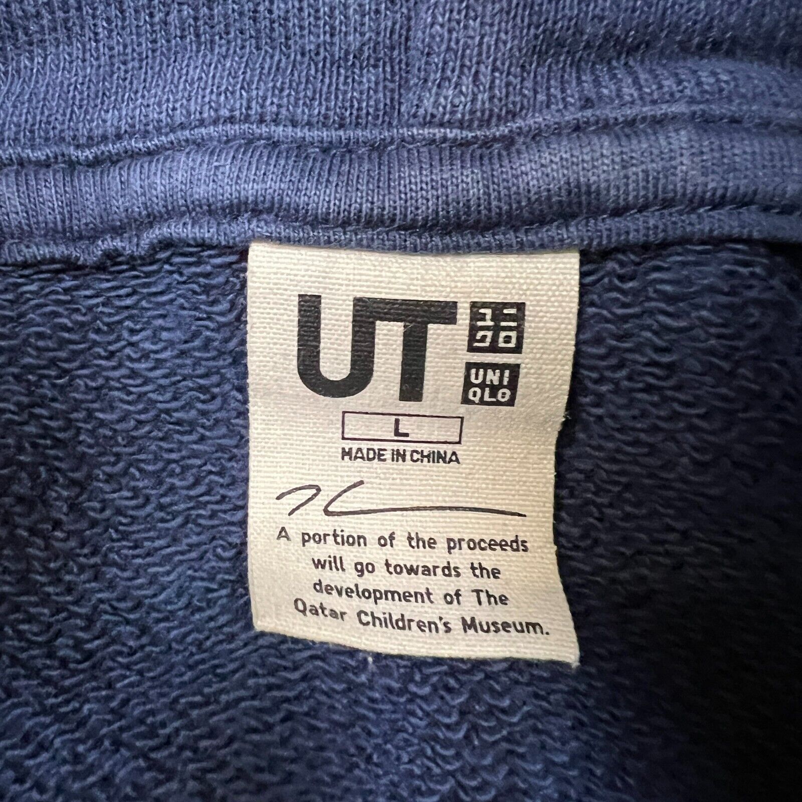 Uniqlo Uniqlo x Jeff Koons UT Rabbit Hoodie Large Hooded Sweatshirt Size US L / EU 52-54 / 3 - 7 Thumbnail
