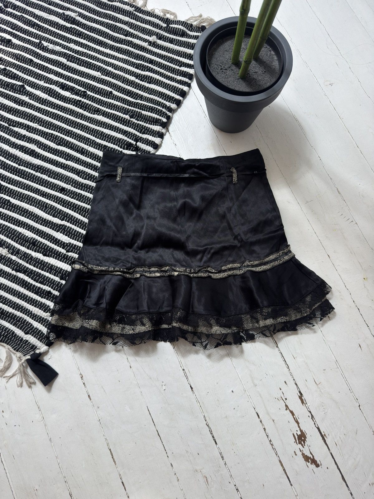 Other VINTAGE 2000s RUSHES MINI SKIRT Size 28" / US 6 / IT 42 - 9 Thumbnail