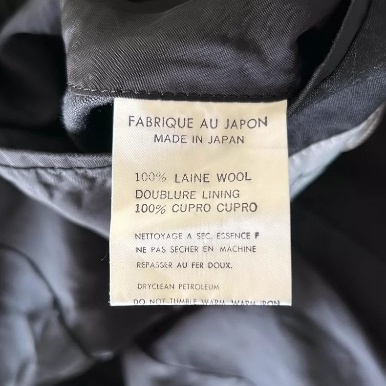 Yohji Yamamoto Yohji Yamamoto size l 91ss Naples Waterfall Sleeve Suit 250 Size 38R - 5 Thumbnail