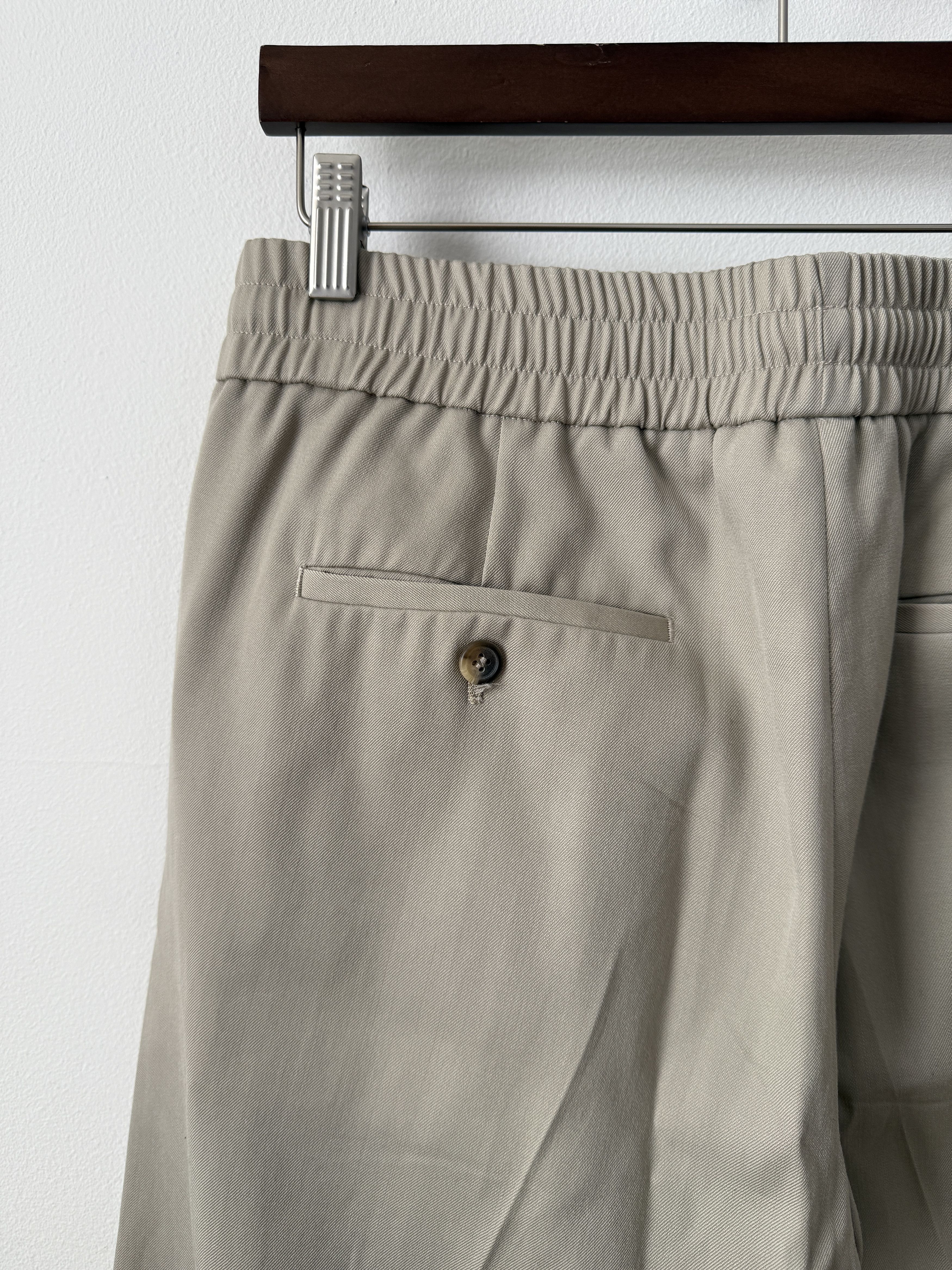 John Elliott Italian Wool Easy Trouser Khaki Size US 32 / EU 48 - 10 Thumbnail