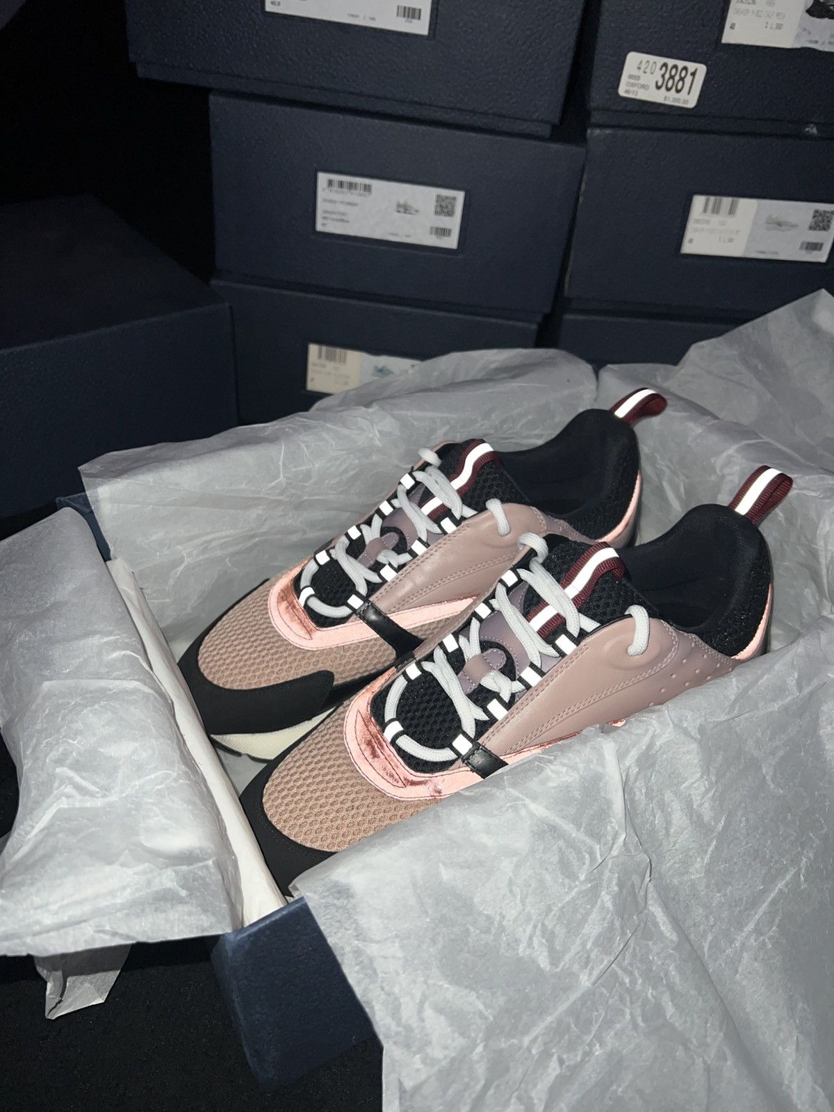 Dior Christian Dior B22 “Pink/Black” Size US 11 / EU 44 - 11 Thumbnail