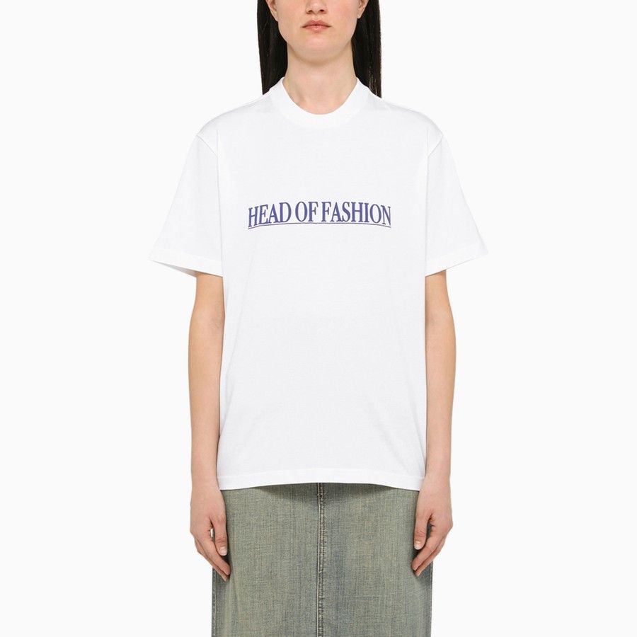 Sunnei o1d2blof1024 T-Shirt In White Size L / US 10 / IT 46 - 1 Thumbnail
