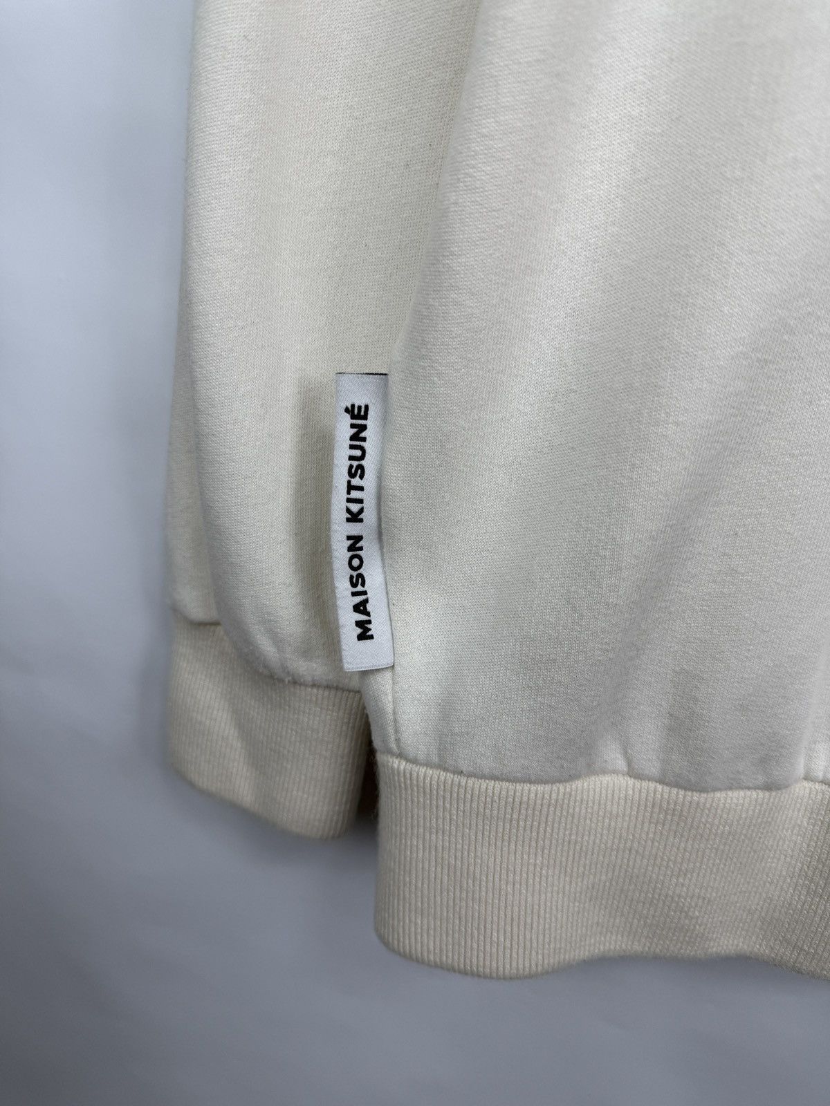 Maison Kitsune 🇫🇷 Maison Kitsune Paris College Style Sweatshirt Rare Retro Size US L / EU 52-54 / 3 - 6 Thumbnail