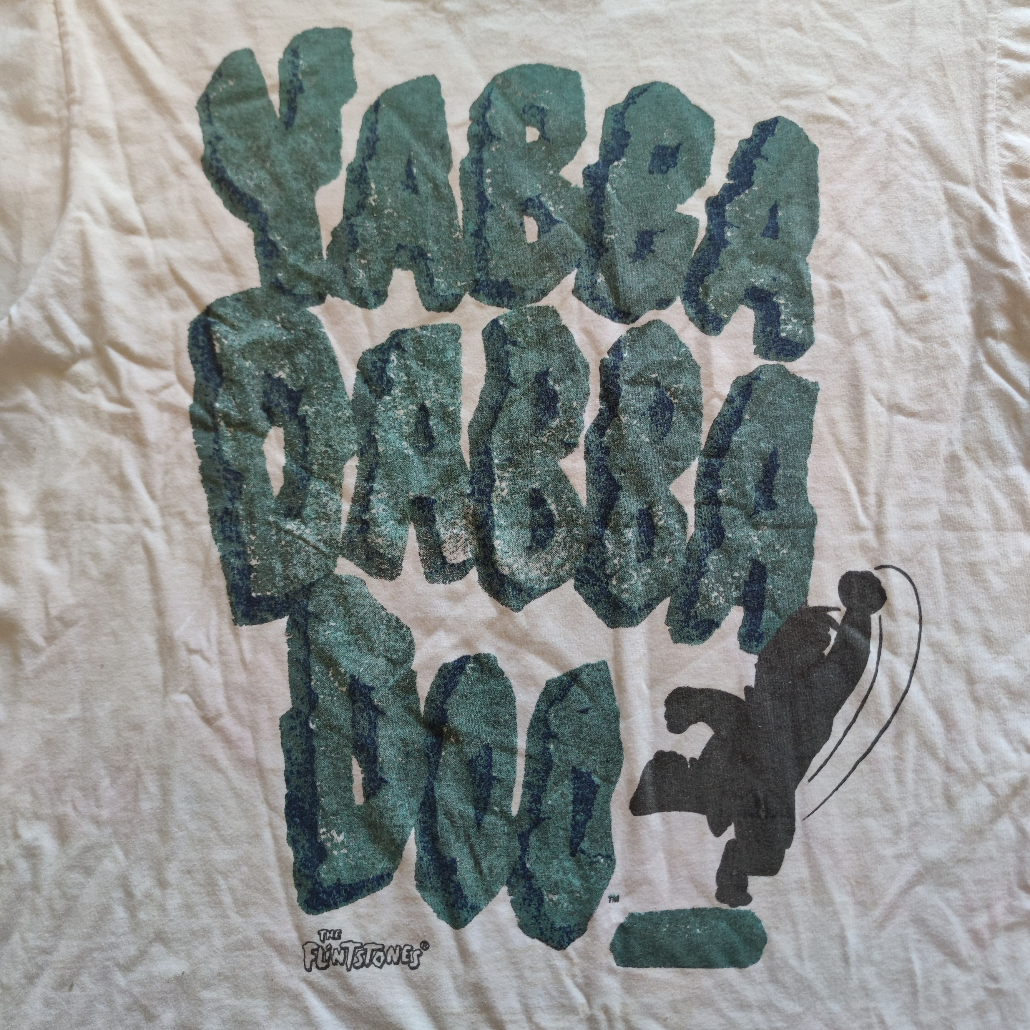 Cartoon Network × Vintage VINTAGE THE FLINTSTONES YABBA DABBA DOO T SHIRT Size US M / EU 48-50 / 2 - 8 Thumbnail