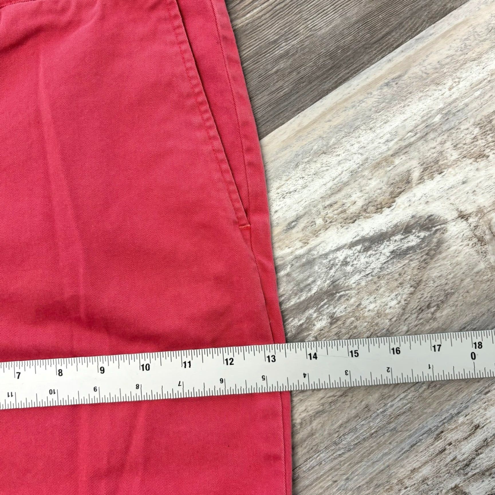 Polo Ralph Lauren Polo Ralph Lauren Polo Ralph Lauren Red Pink Salmon 34 Classic Fit Cotton Chino Shorts Men 34 Regular Red Size US S / EU 44-46 / 1 - 5 Thumbnail