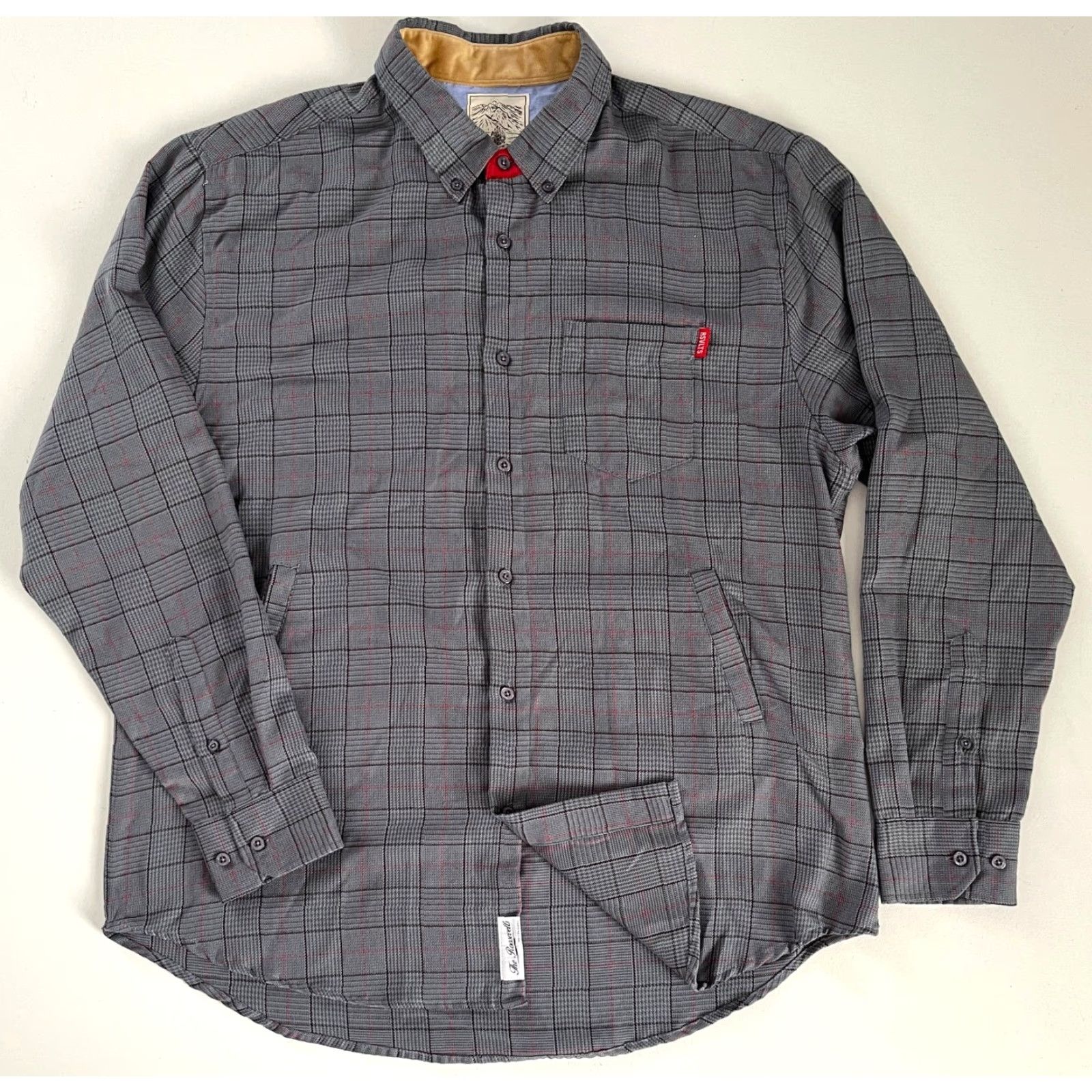 Vintage VINTAGE RSVLTS The Draper Long Sleeve Plaid Flannel Shirt Pockets Sz 2XL Size US XXL / EU 58 / 5 - 3 Thumbnail