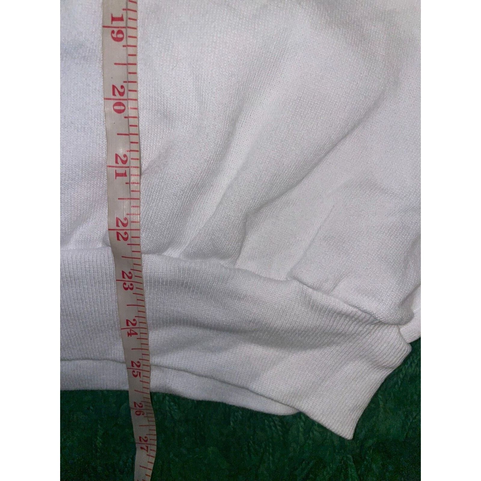 Jerzees Vintage Wolf Sweatshirt Animal Nature White Crewneck VTG 90s Size US M / EU 48-50 / 2 - 13 Thumbnail