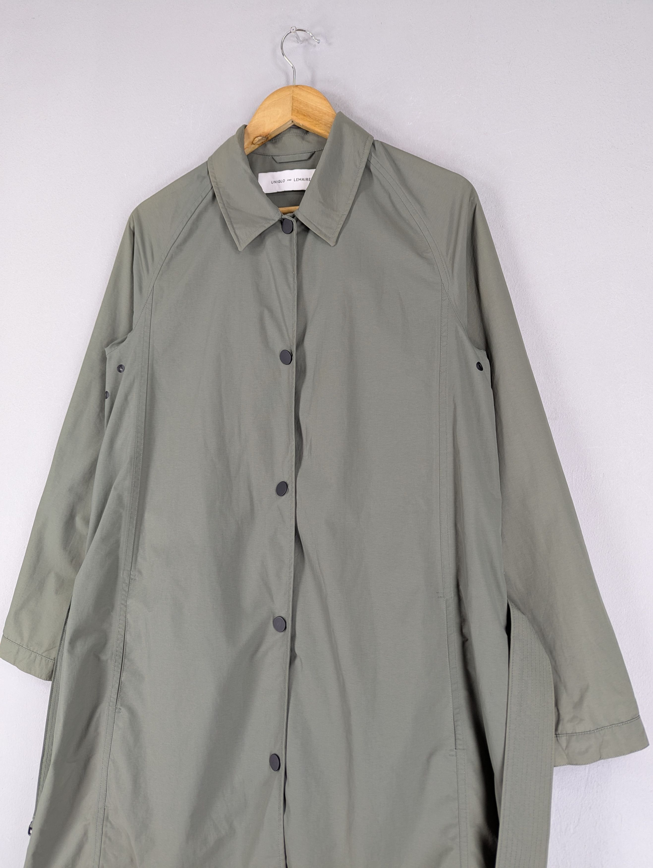 Christophe Lemaire Uniqlo And Lemaire Waterproof Trenchcoat Jacket Size US M / EU 48-50 / 2 - 4 Thumbnail