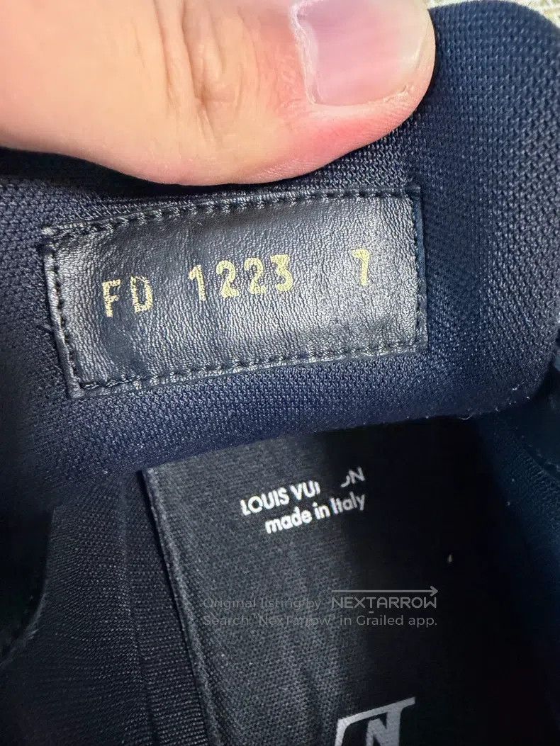 Louis Vuitton Louis Vuitton Black Sabotage Denim Full Print Skateboard S Size US 7 / EU 40 - 7 Thumbnail