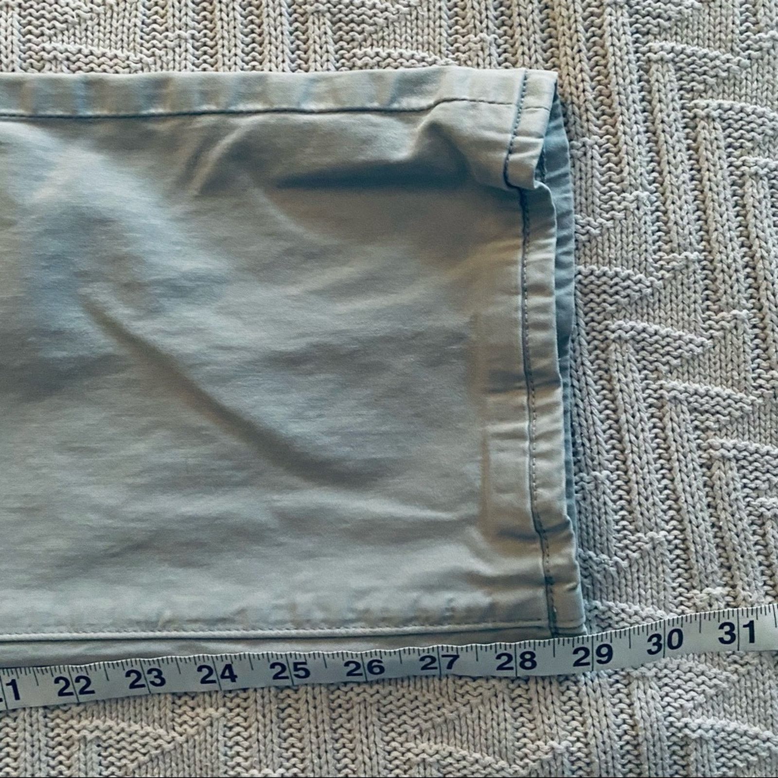 AG Adriano Goldschmied AG Adriano Goldschmied light gray chino jeans Size US 34 / EU 50 - 4 Thumbnail