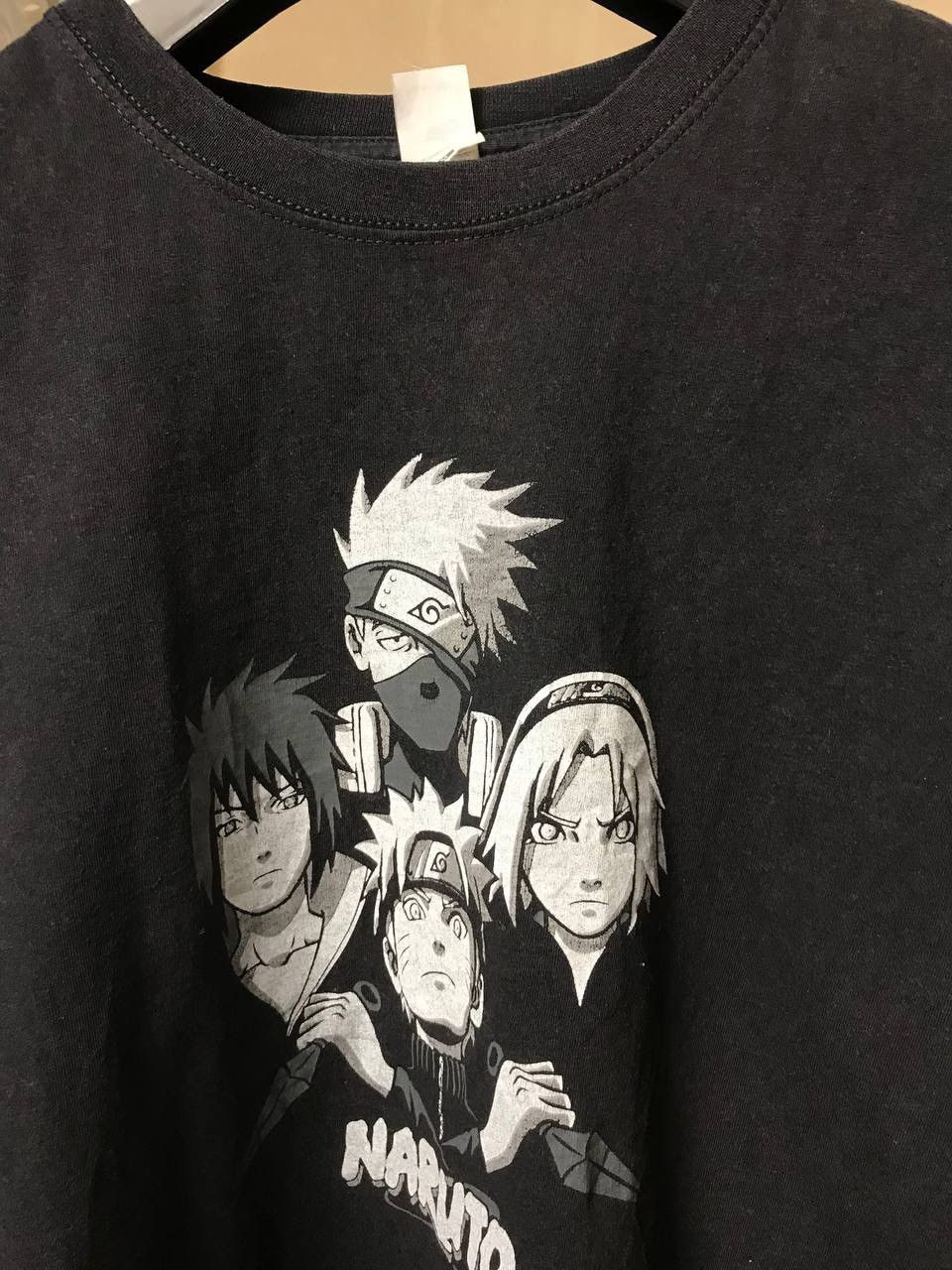 Anime 🔥 Naruto Sasuke Kakashi Anime Manga Vintage T Shirt Movie Size US M / EU 48-50 / 2 - 8 Thumbnail