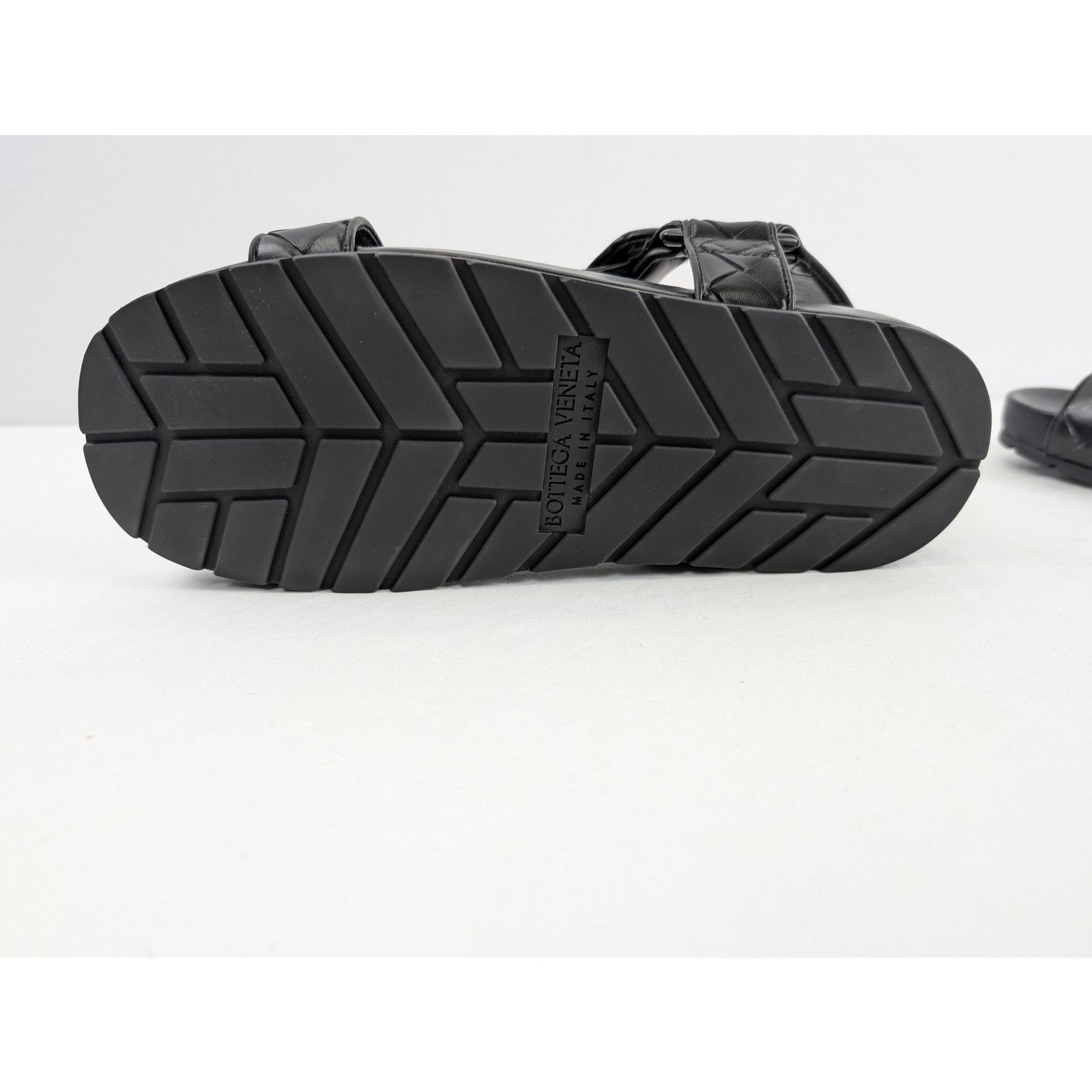 Bottega Veneta o1rshd1 Prov Victory Trip Sandal in Black Size US 9 / EU 42 - 14 Thumbnail