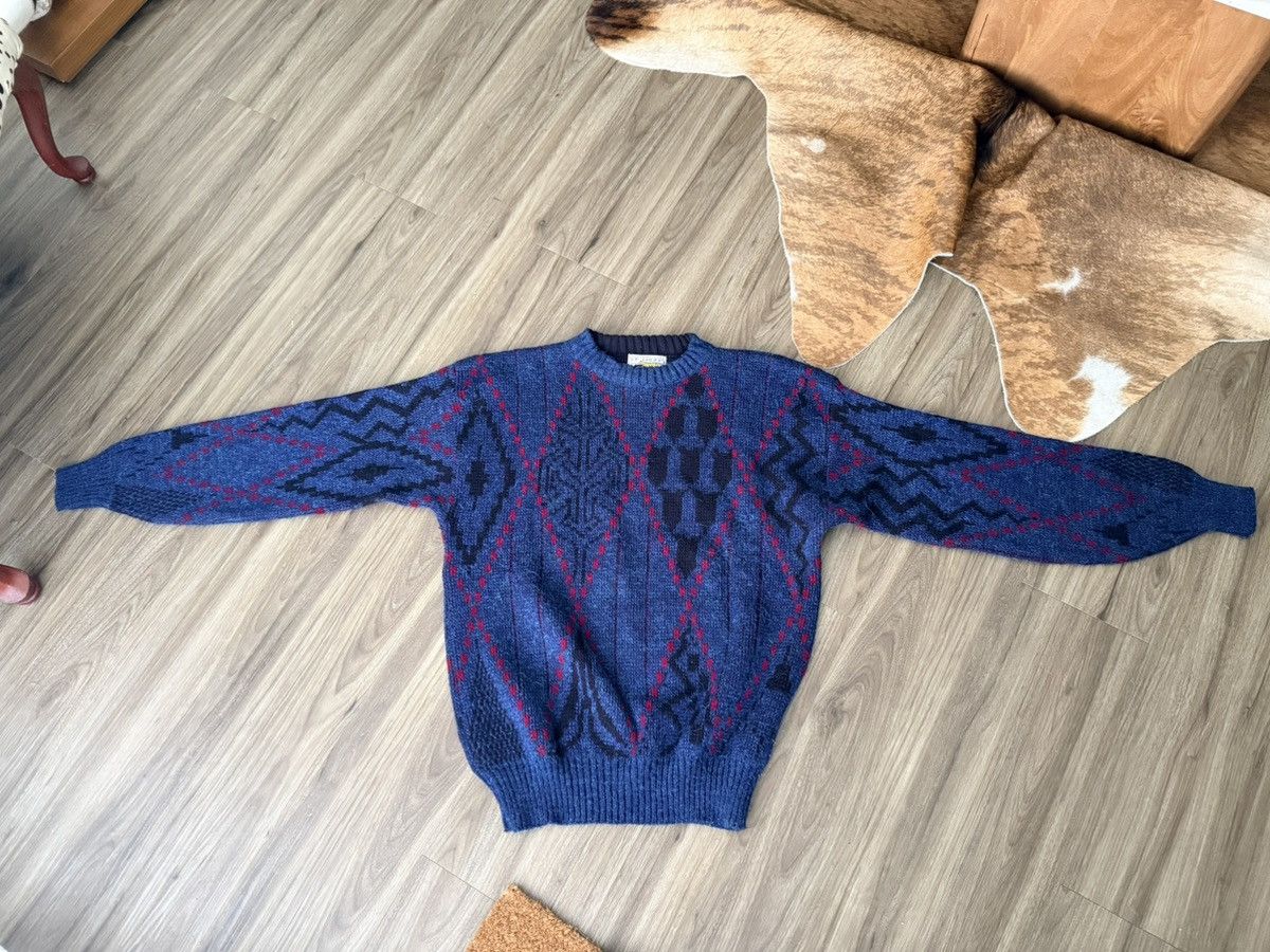 Le TIGRE Vintage Le Tigre Dad Sweater Large Size US L / EU 52-54 / 3 - 1 Thumbnail