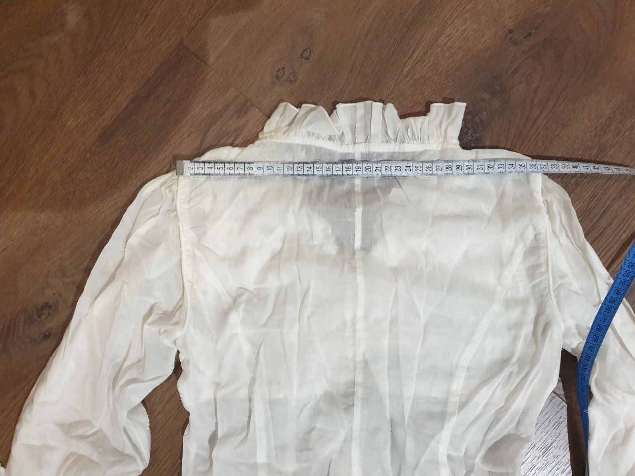 Other White Airy Cotton Blouse US Sz XS NEW condition UK sz 10 Size XS / US 0-2 / IT 36-38 - 7 Thumbnail