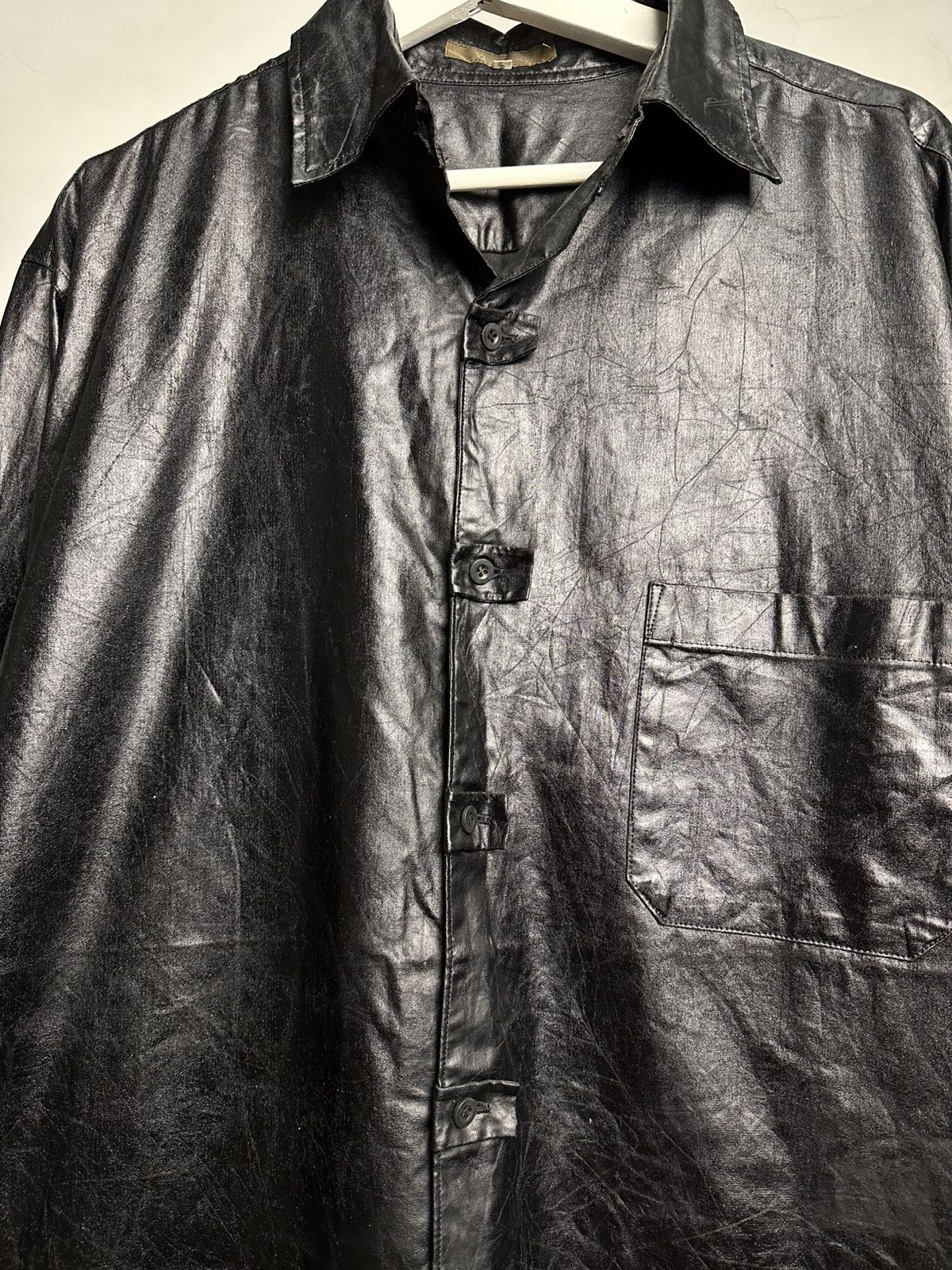 Yohji Yamamoto Y’s for Men Coated Polyurethane Jacket Size US L / EU 52-54 / 3 - 5 Thumbnail
