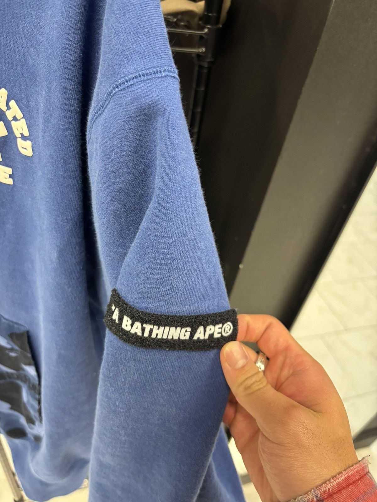 Bape × Undefeated Bape undefeated blue hoodie Size US XXL / EU 58 / 5 - 2 Thumbnail