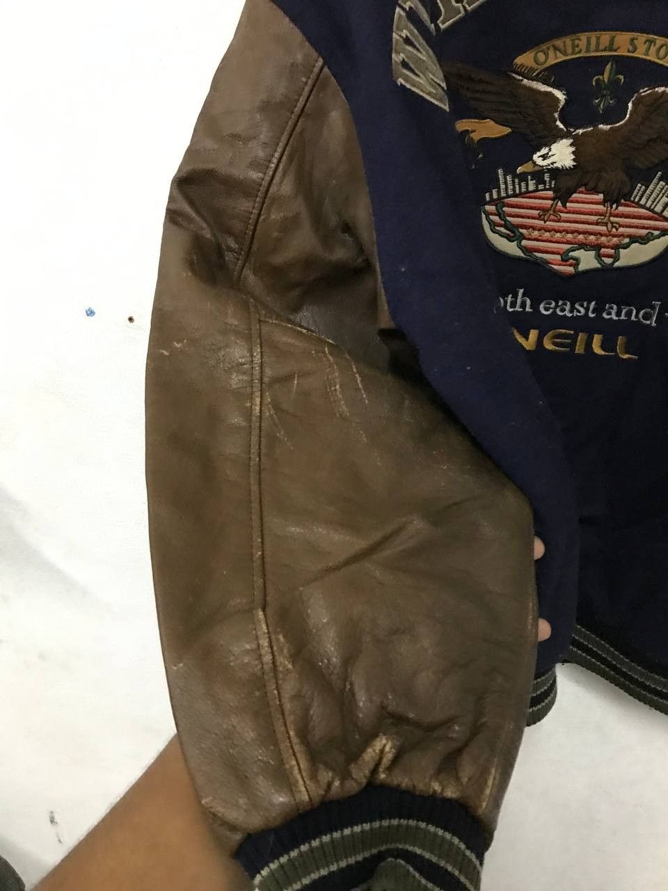 O'Neill × Vintage VINTAGE 90S ONEILL VARSTY JACKET Size US L / EU 52-54 / 3 - 9 Thumbnail