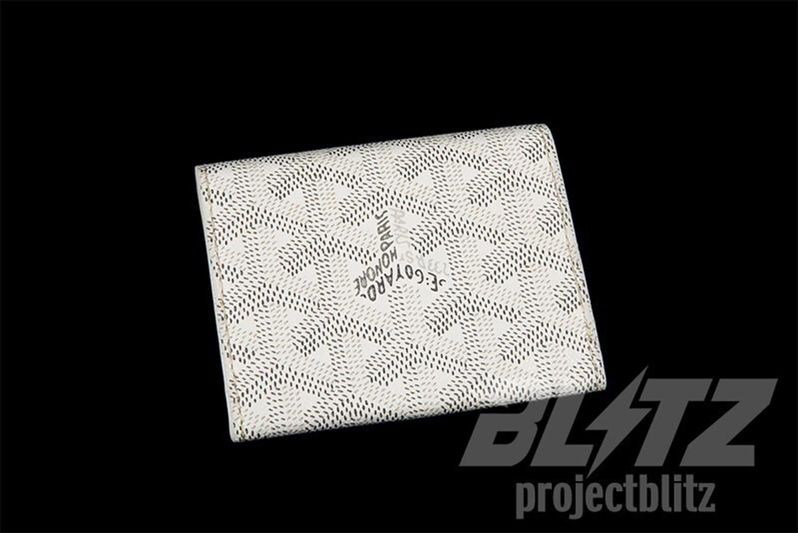 Goyard MAISON GOYARD MONNAIE MARIGNY CARD COIN WALLET WHITE Size ONE SIZE - 2 Thumbnail
