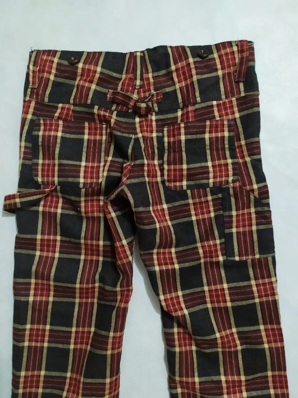 Japanese Brand Peace Japanese Checkered Pants Size US 27 - 6 Thumbnail