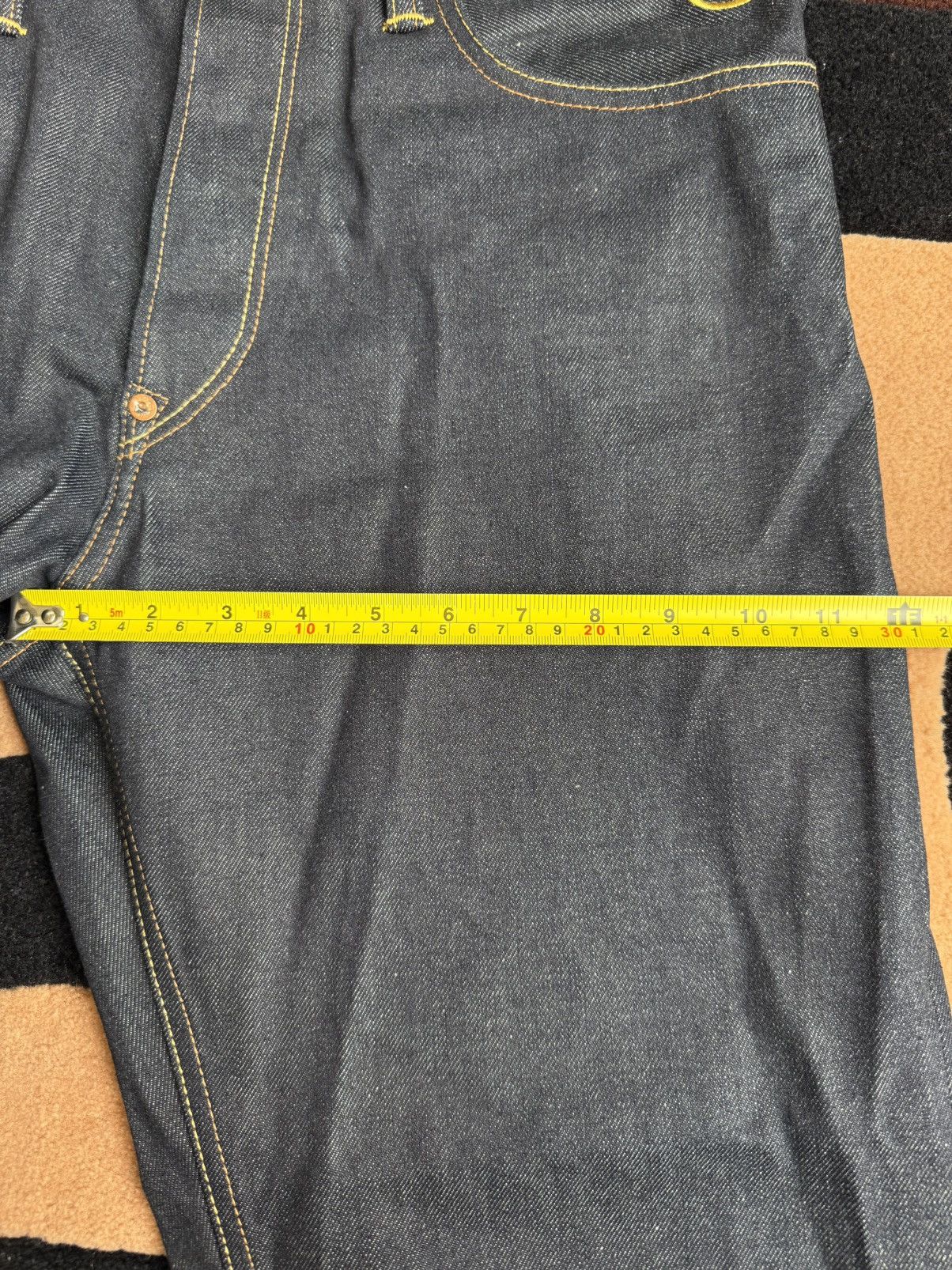 Evisu EVISU golden Phoenix embroidery daicock jeans size:34x34 Size US 34 / EU 50 - 13 Thumbnail