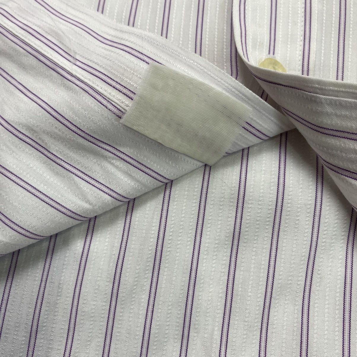 Balenciaga Vintage Balenciaga Striped long sleeve button shirt Size US L / EU 52-54 / 3 - 9 Thumbnail