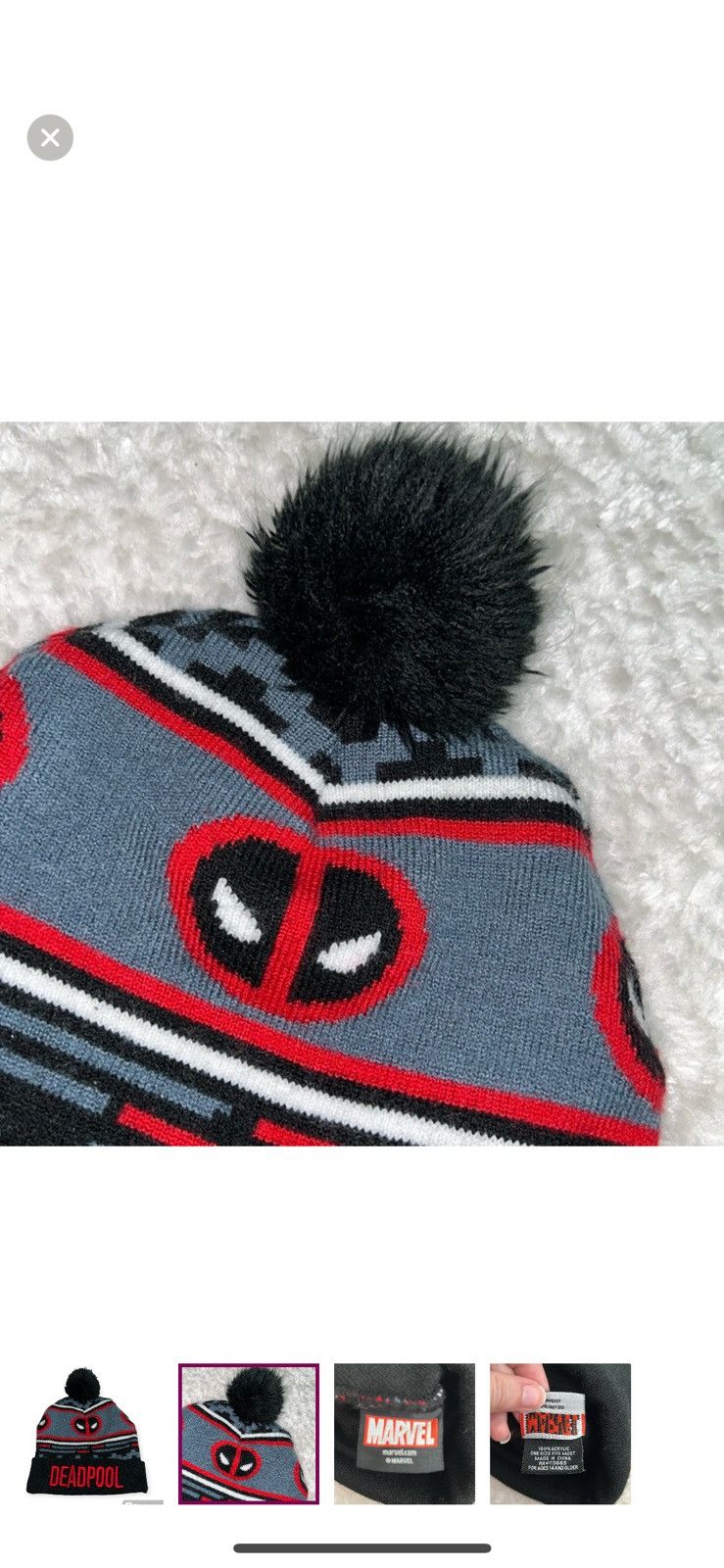 Marvel Comics Marvel comics Deadpool beanie Size ONE SIZE - 4 Thumbnail
