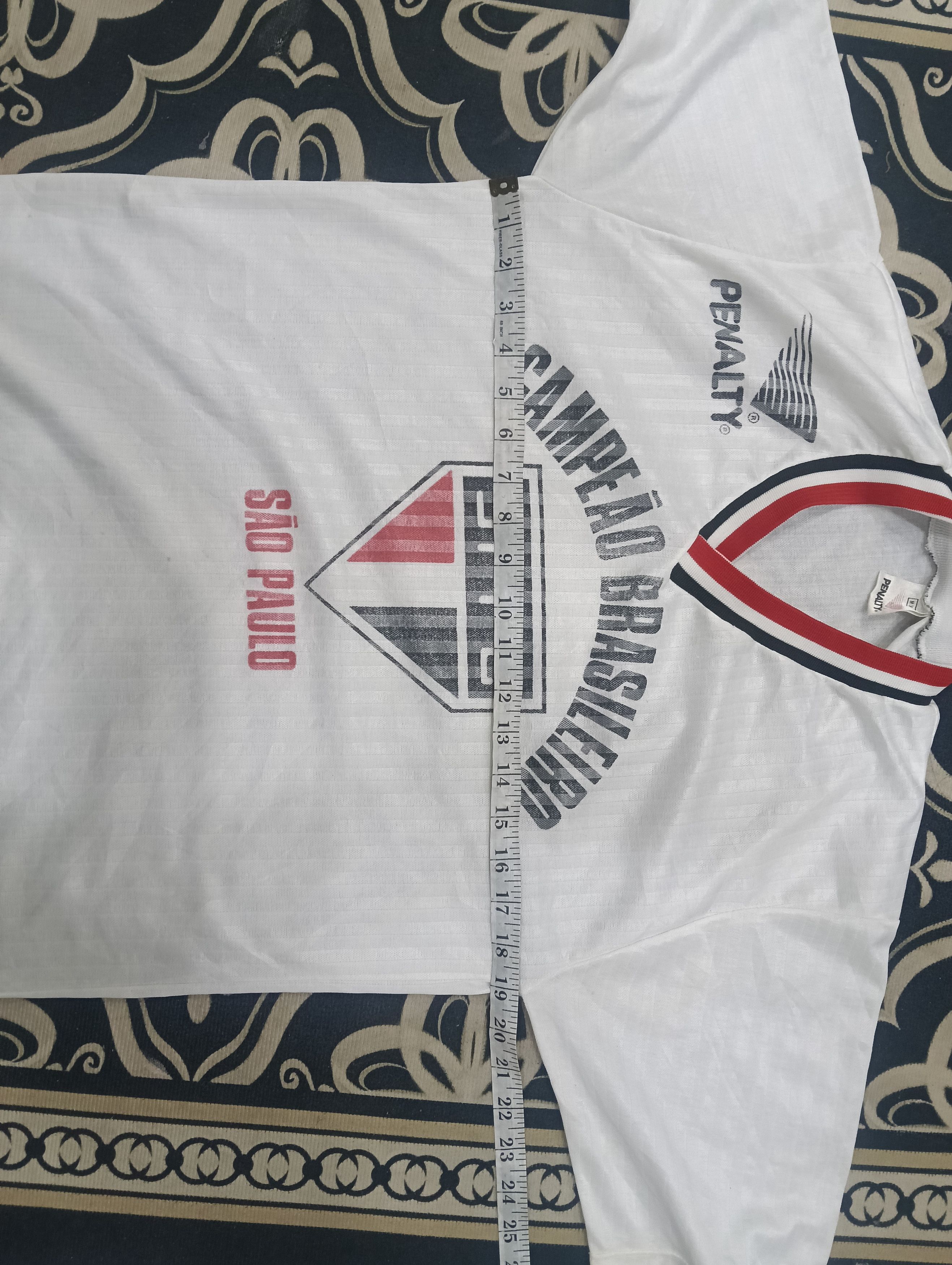 Vintage Rare Vintage Sao Paulo Soccer Club Jersey Size US M / EU 48-50 / 2 - 10 Thumbnail