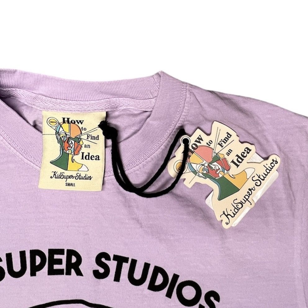 KidSuper KidSuper Studios - Thoughts In My Head - T-Shirt - Lilac Size US S / EU 44-46 / 1 - 3 Thumbnail