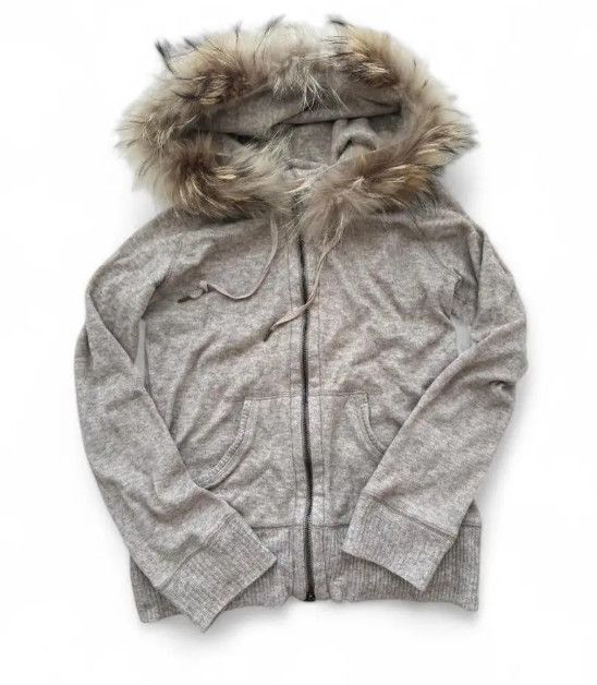 GOA GOA detachable fur trim zip up hoodie Size XS / US 0-2 / IT 36-38 - 1 Thumbnail