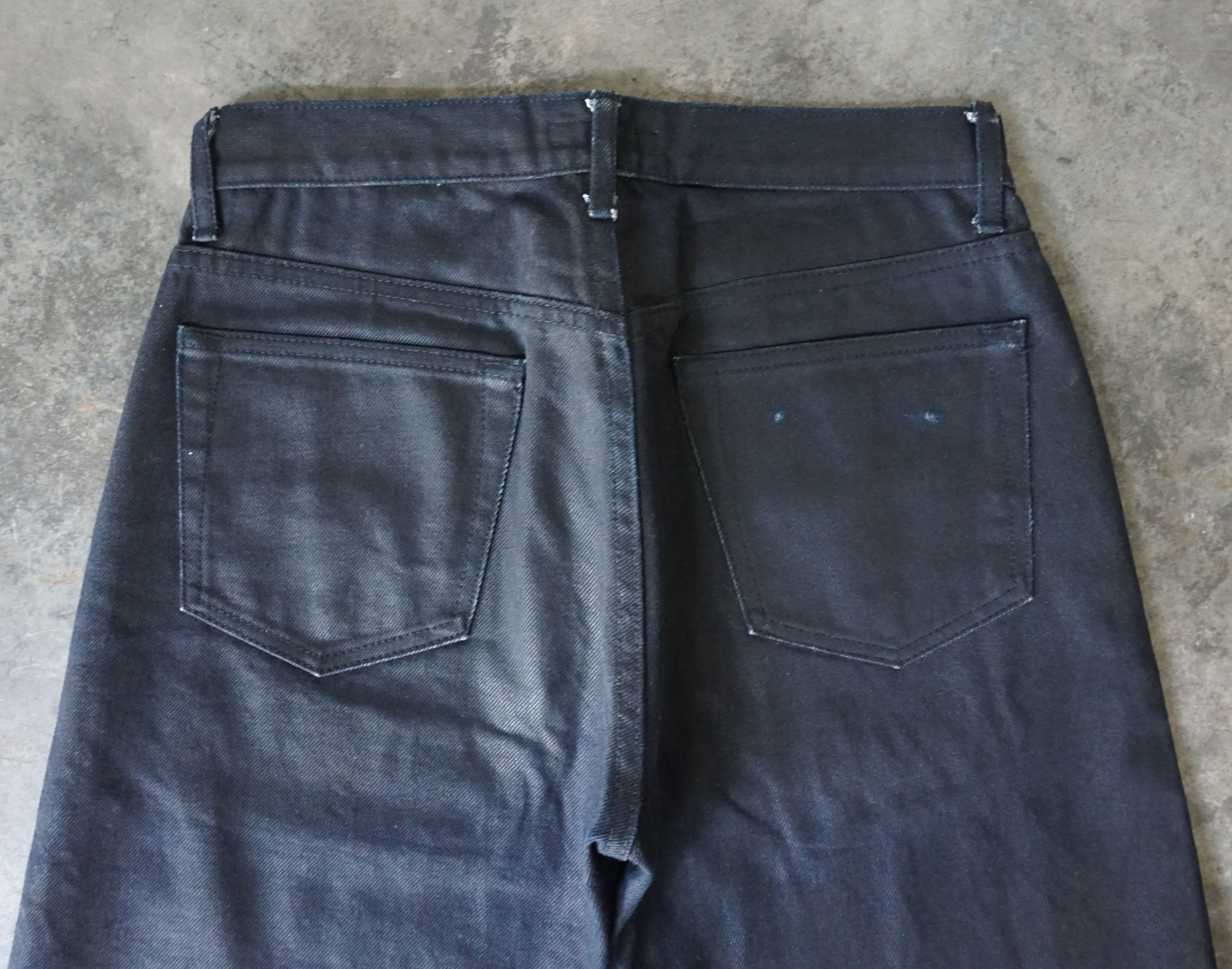 Japanese Brand Spellbound Waxed Jeans w28 Size US 28 / EU 44 - 5 Thumbnail