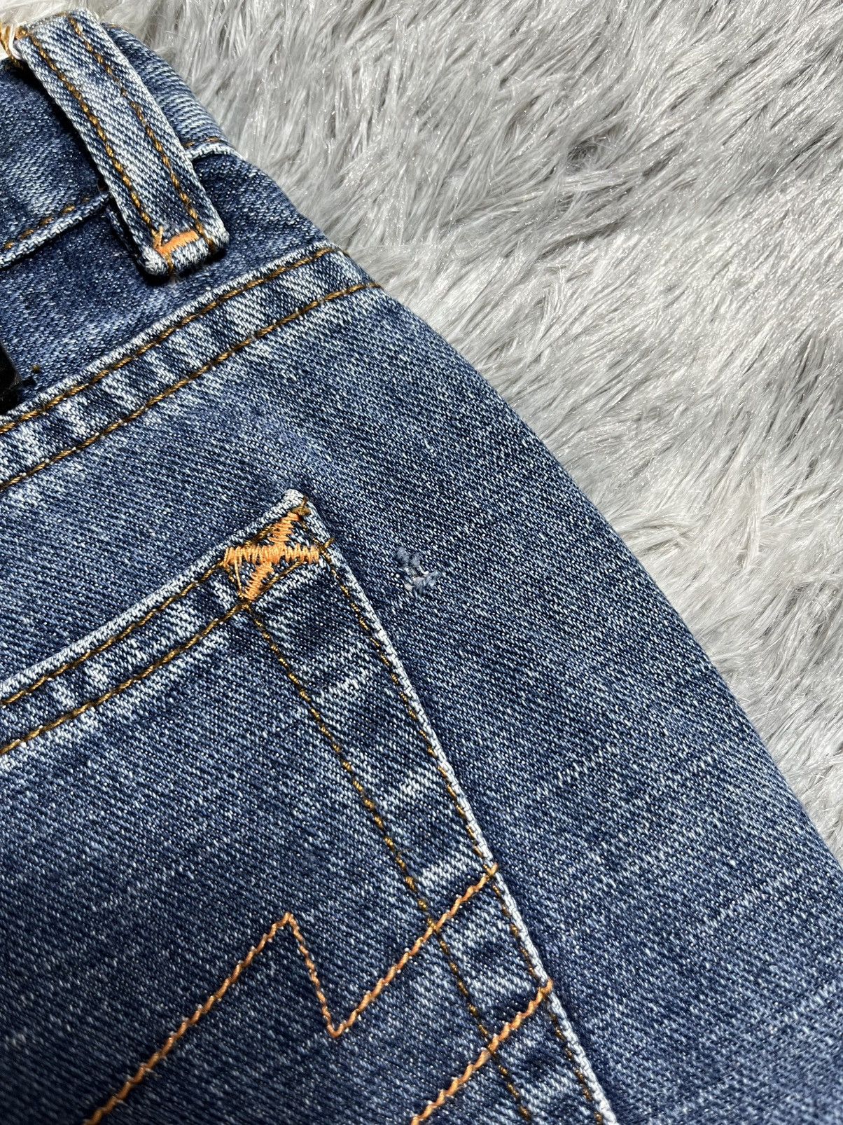 W&LT Vintage Wild and Lethal trash flare jeans Size 28" / US 6 / IT 42 - 13 Thumbnail