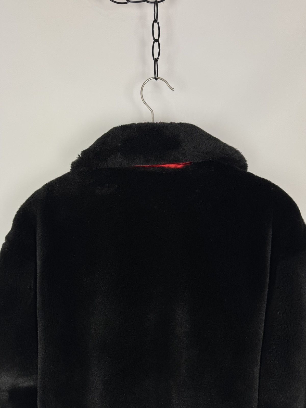 Sonia Rykiel Sonia Rykiel Paris Faux-Fur Maxi Length Black Overcoat Size ONE SIZE - 20 Thumbnail