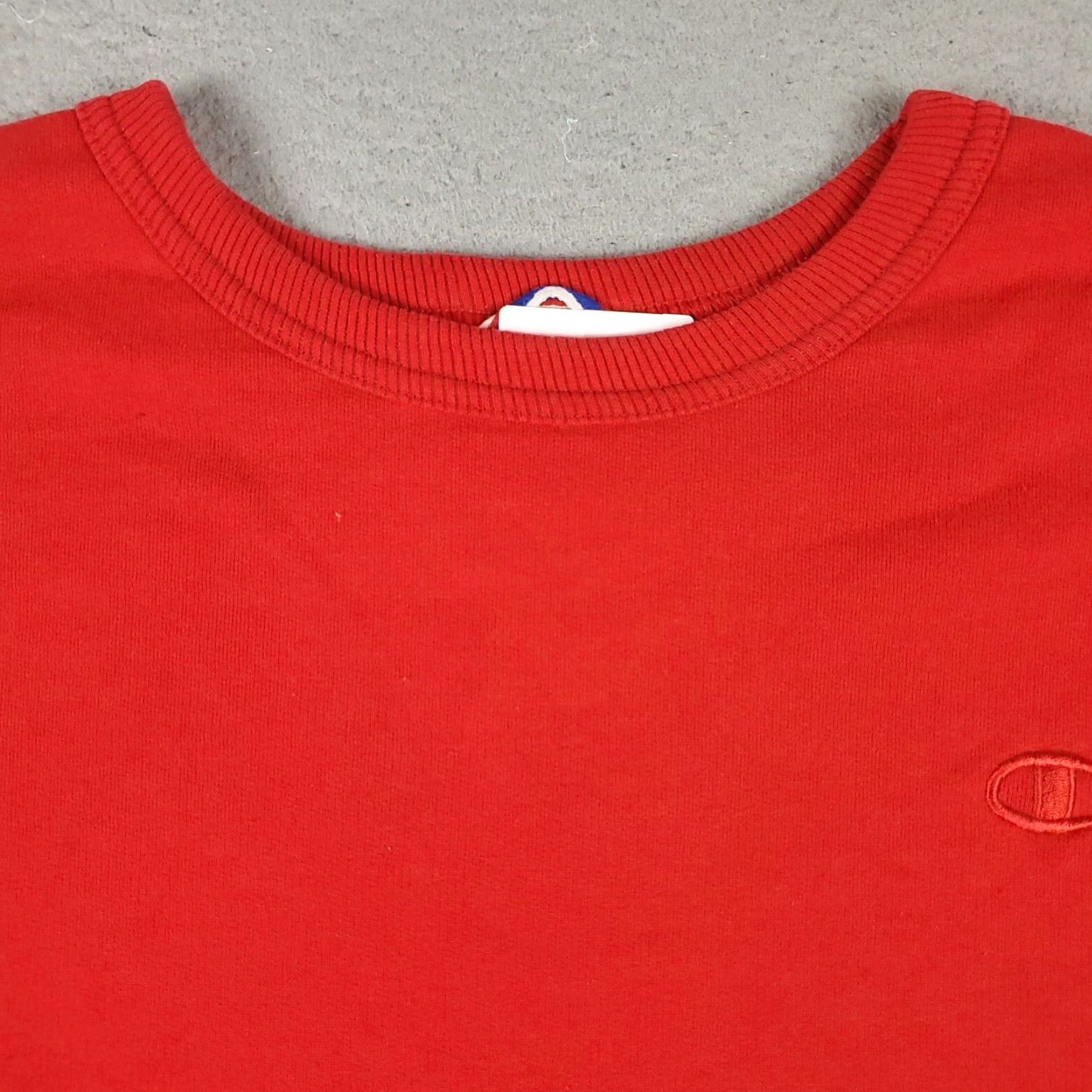 Champion Champion Mens XL Extra Large Red Casual Pullover Sweatshirt Size US XL / EU 56 / 4 - 2 Thumbnail