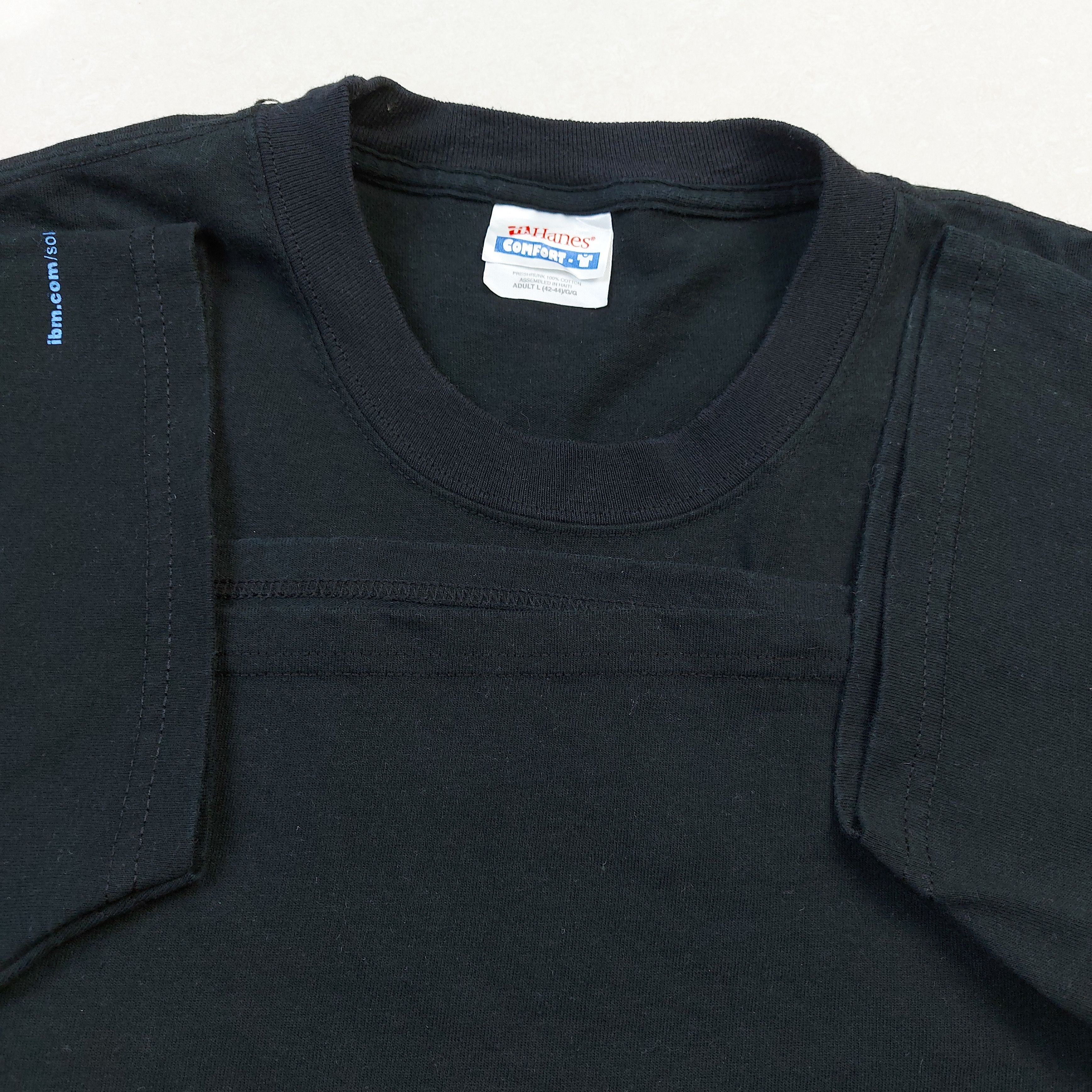 Microsoft Vintage 90s IBM Life Sciences Computer Tech Official TEE Size US L / EU 52-54 / 3 - 11 Thumbnail