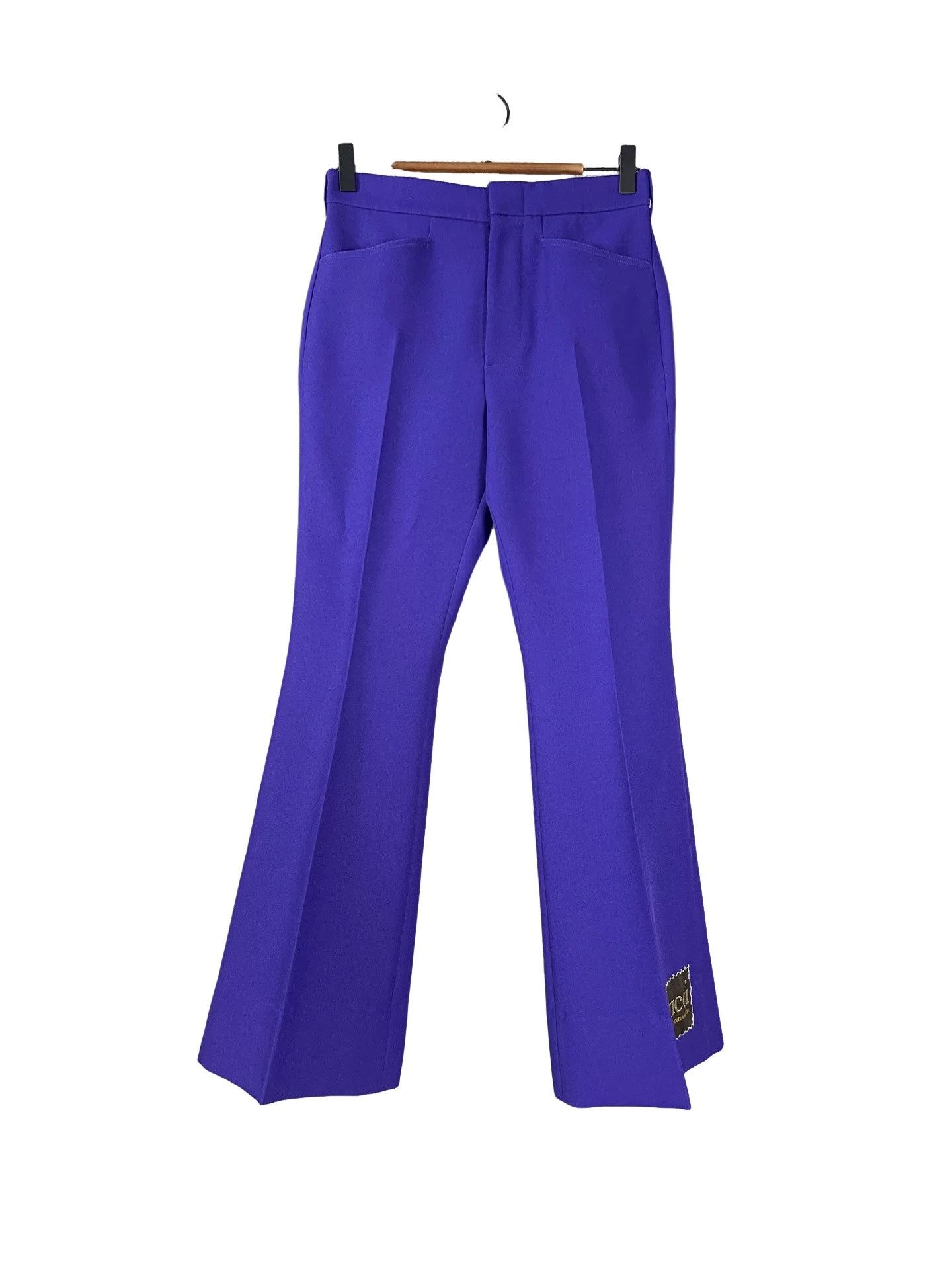 Gucci Gucci Purple Polyester Casual Pants Size 44 Size US 28 / EU 44 - 1 Thumbnail