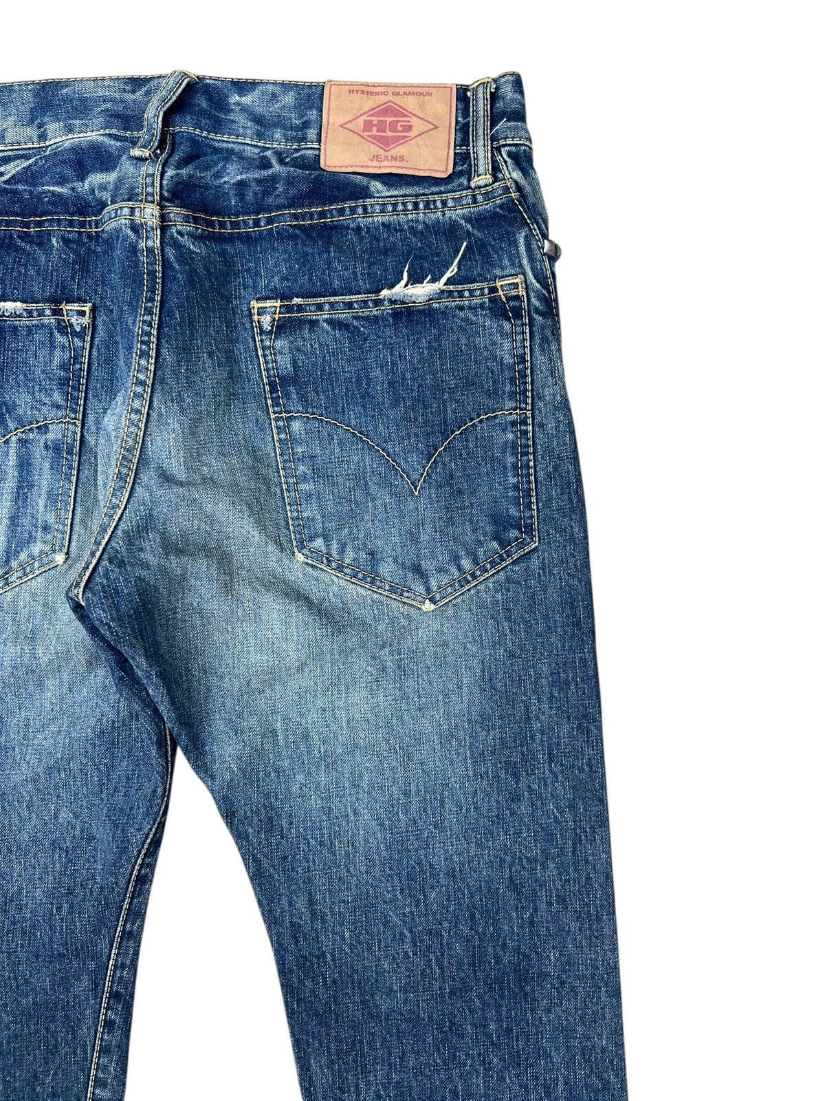 Hysteric Glamour RARE💥 Vintage SAMPLE HG Break it Up Mud Wash Denim Jeans Size US 32 / EU 48 - 18 Thumbnail