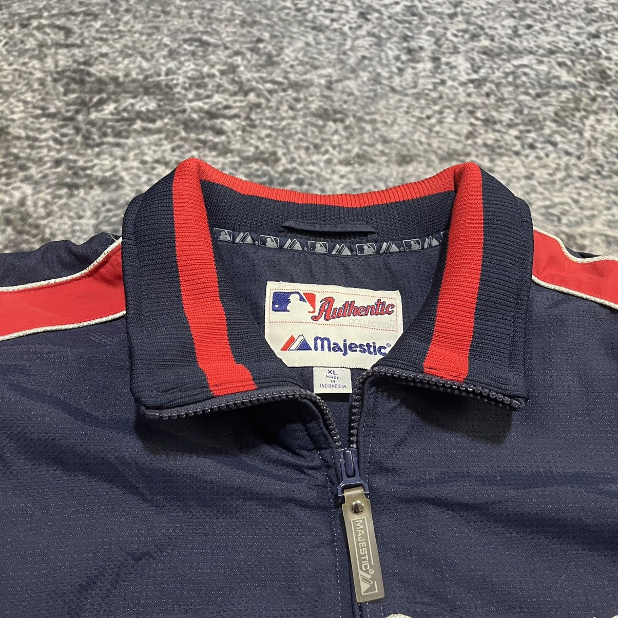 Majestic Vintage Cleveland Indians Majestic MLB Full Zip Jacket XL Size US XL / EU 56 / 4 - 6 Thumbnail