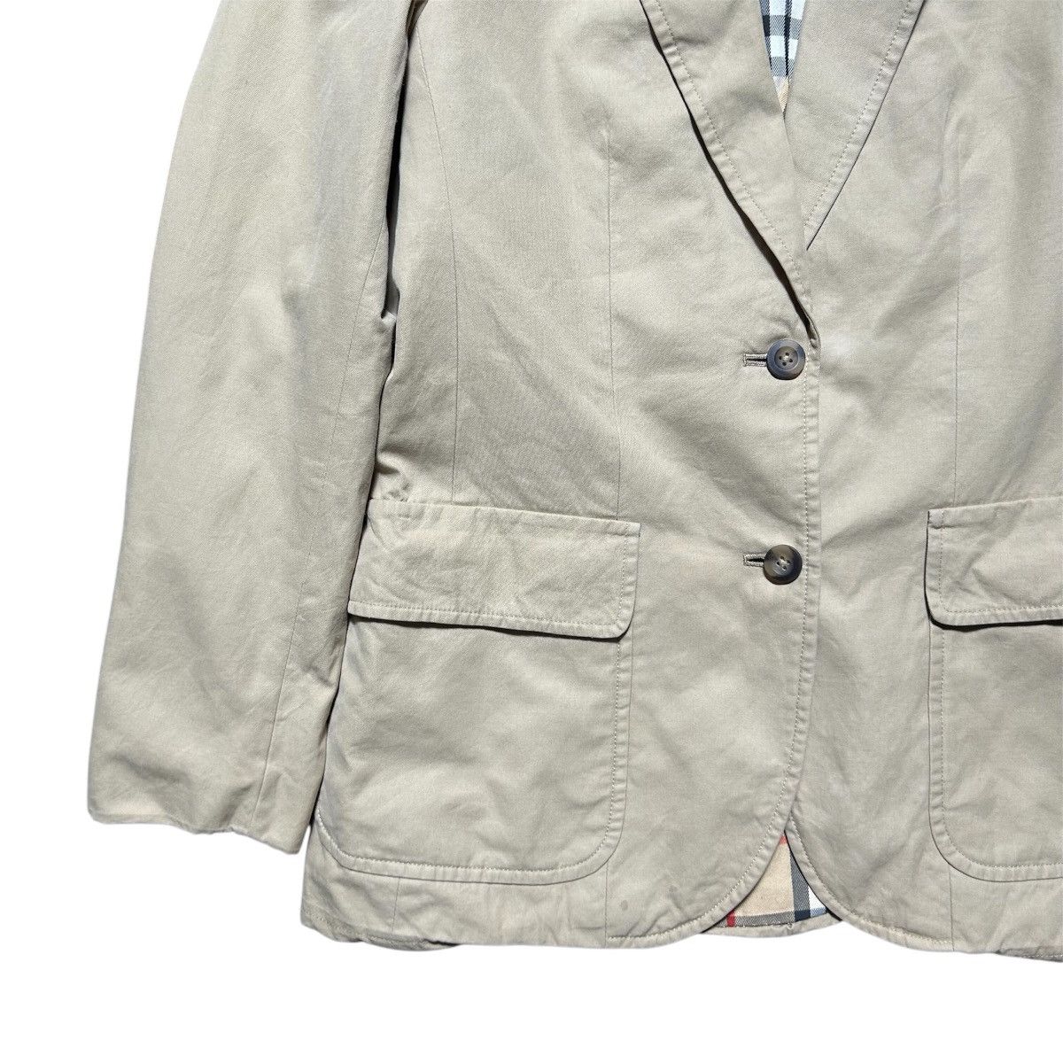 Burberry Vintage Burberrys Blazer Size S / US 4 / IT 40 - 5 Thumbnail