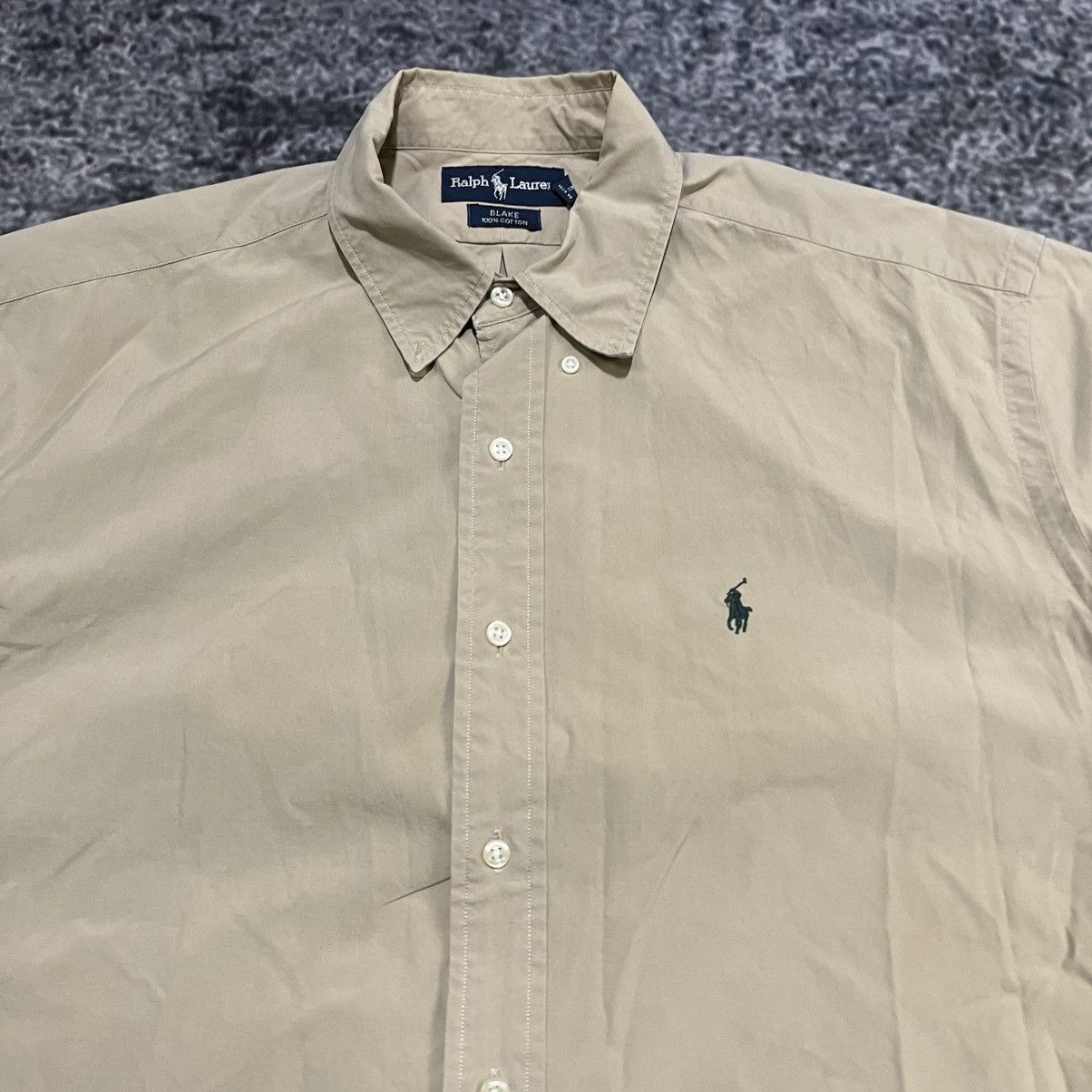 Polo Ralph Lauren Vintage Polo Ralph Lauren Black Button Down Shirt Large Size US L / EU 52-54 / 3 - 4 Thumbnail