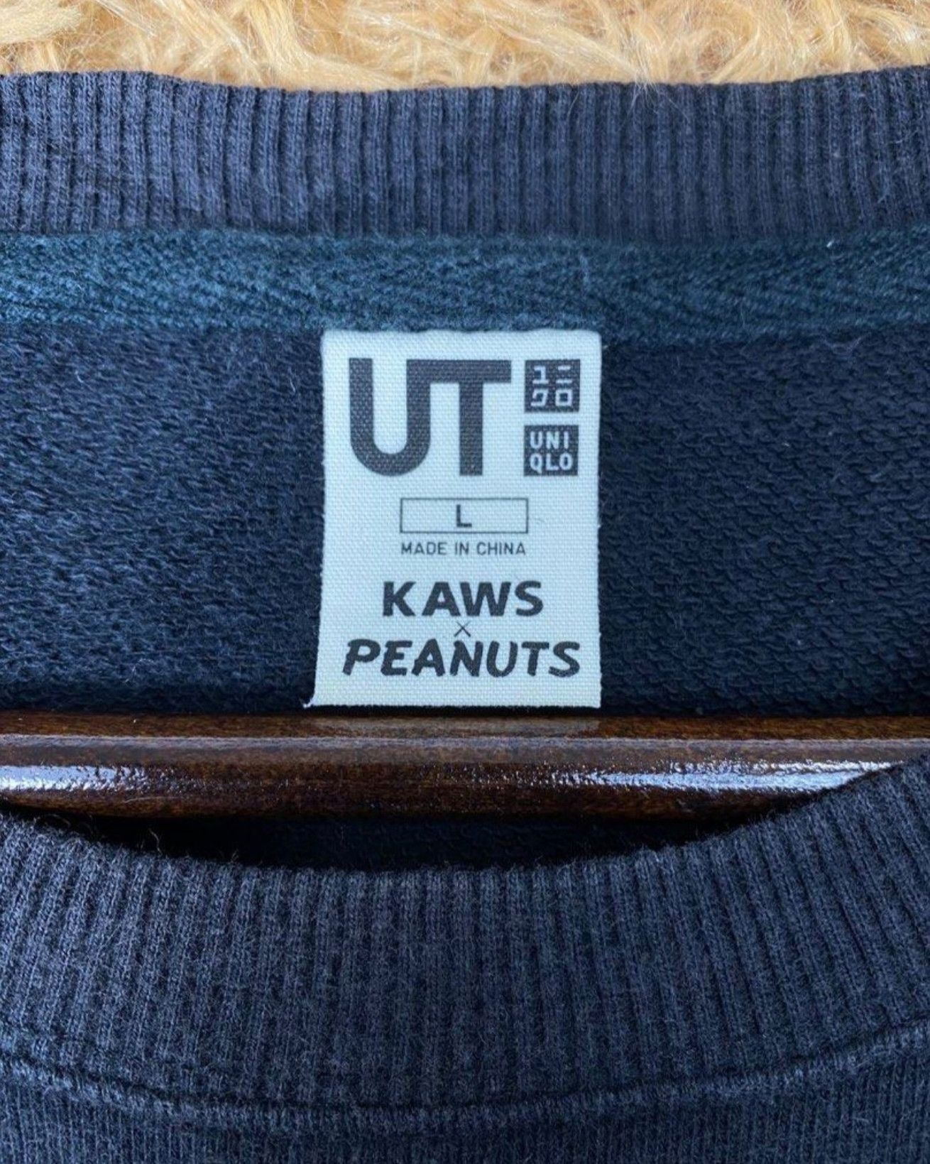 Kaws × Peanuts 🔥 Distressed Peanuts x Kaws Sweatshirt Size US L / EU 52-54 / 3 - 7 Thumbnail